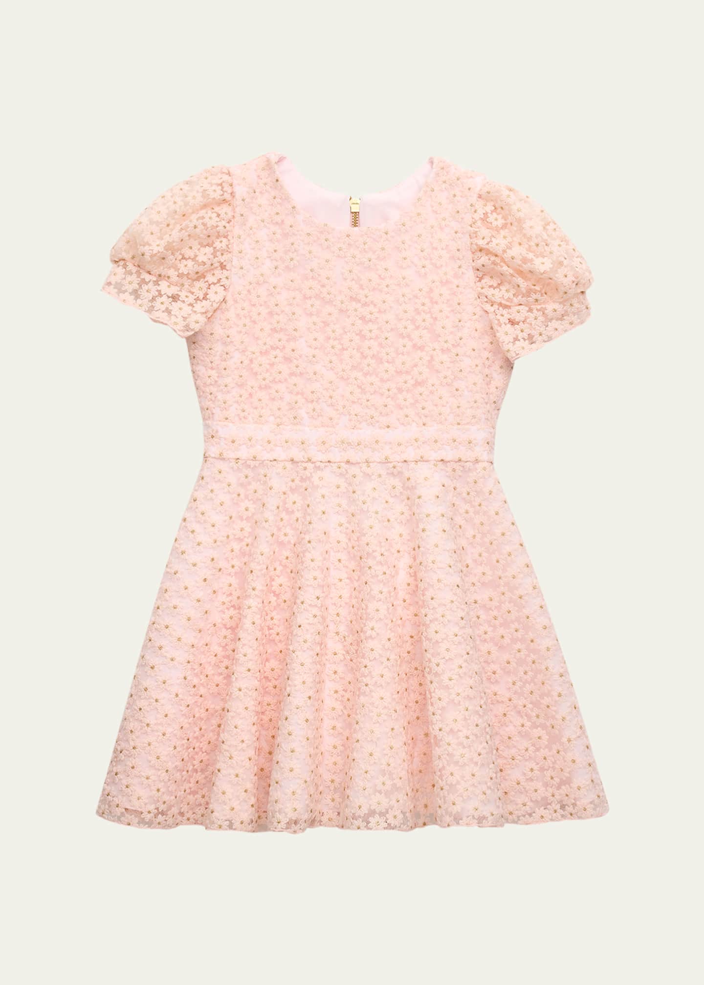 Zoe Girl s Trish Floral Embroidered Dress Size 7 16