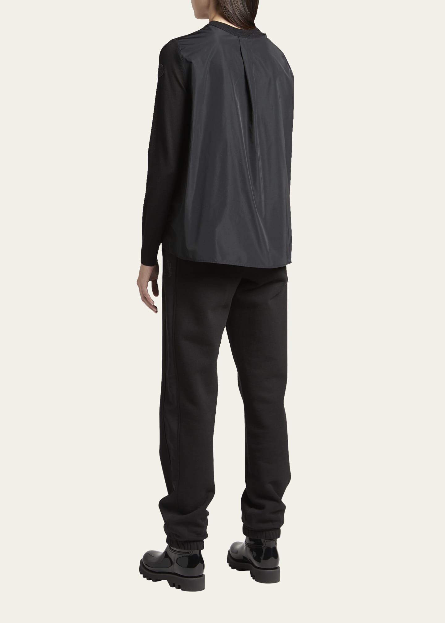 Moncler Tonal Side-Stripe Sweatpants - Bergdorf Goodman