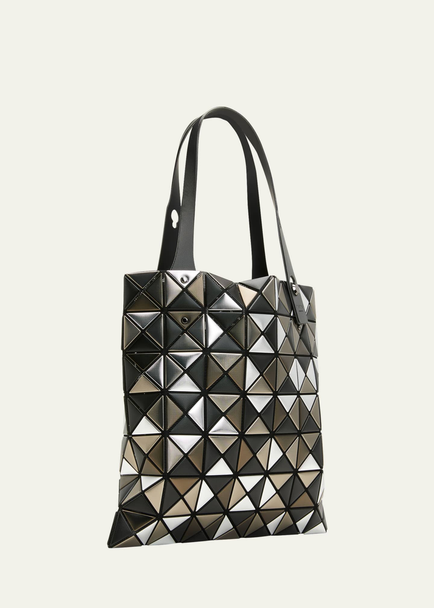 BAO BAO ISSEY MIYAKE Geo Platinum Mix Tote Bag