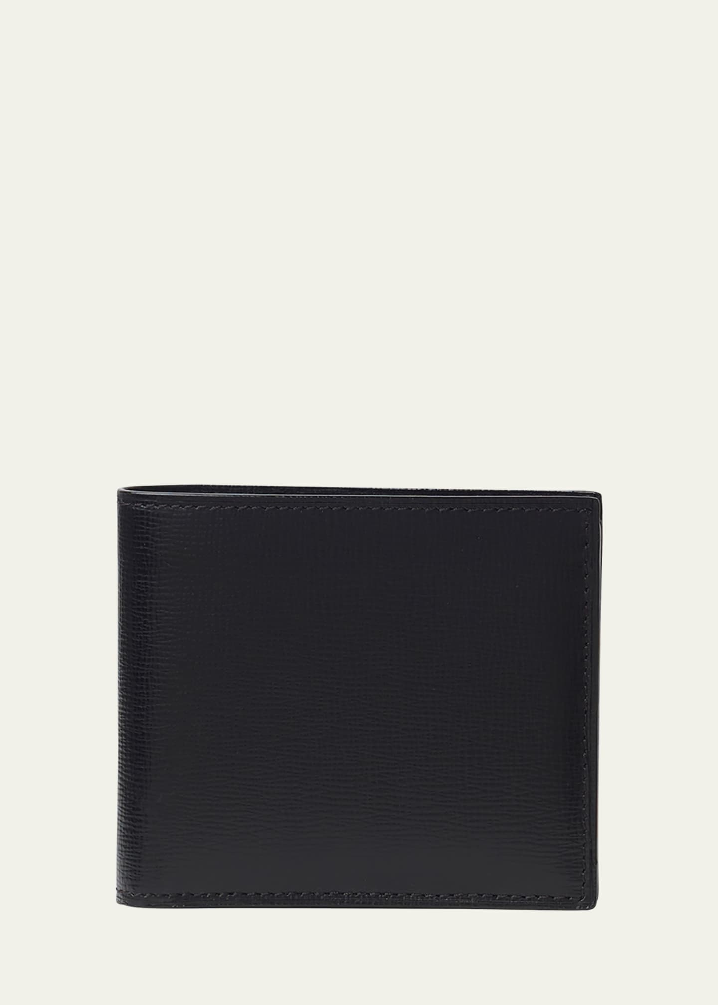 Vintage giorgio armani × valextra wallet Valextra Men's Leather V-Cut Bifold Wallet - Bergdorf Goodman