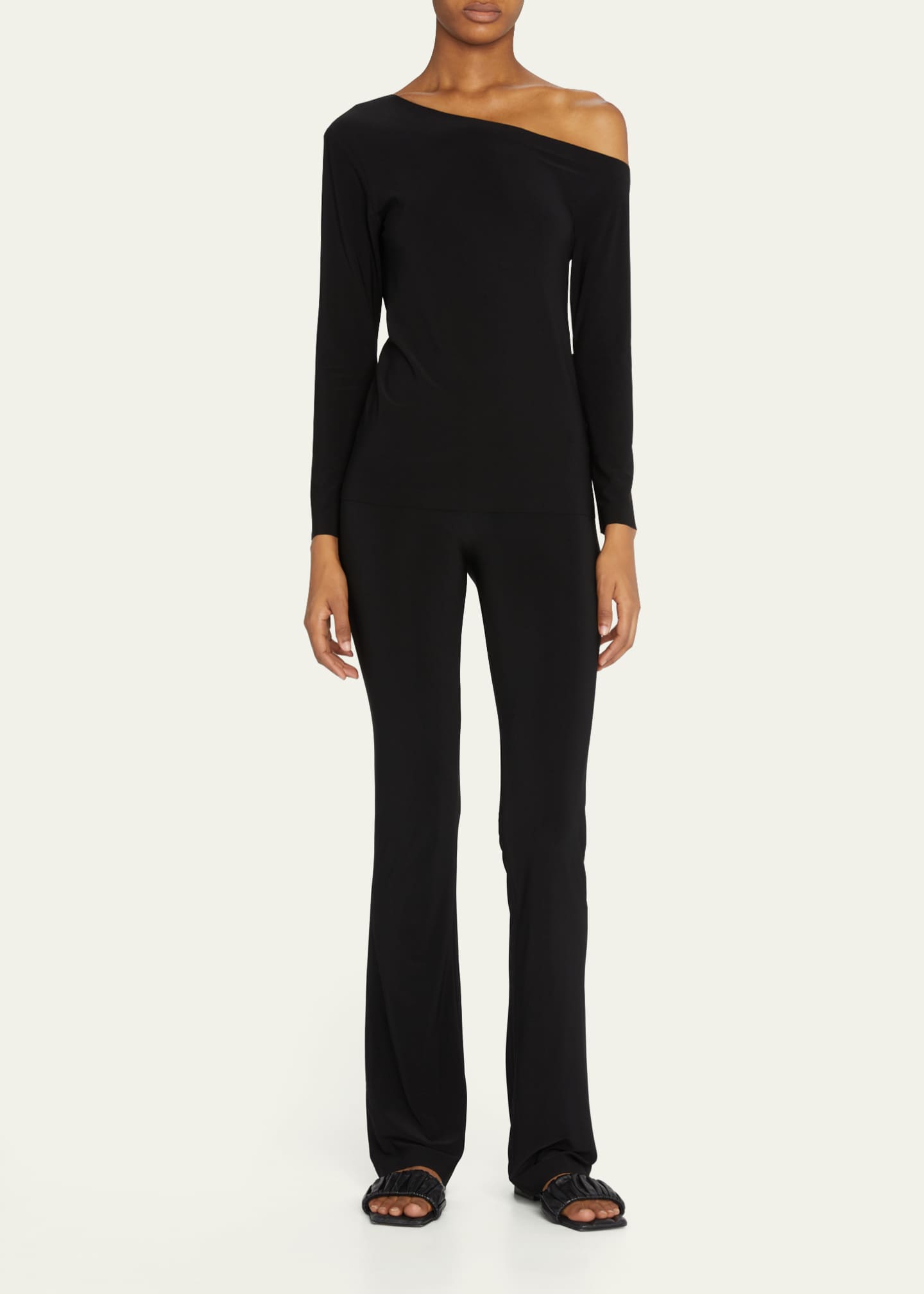 Long sleeve drop shoulder top hotsell