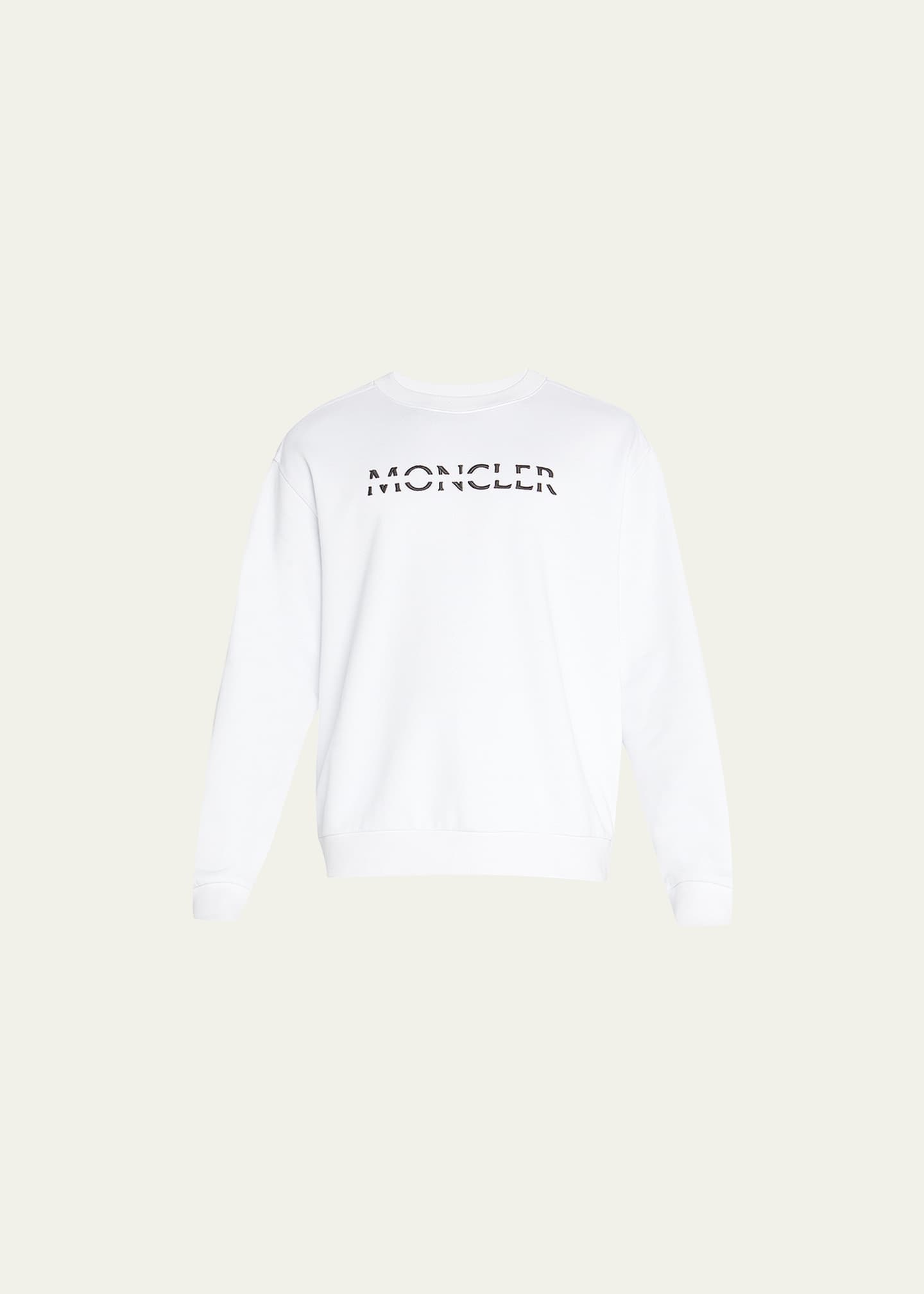 Moncler black store sweatshirt