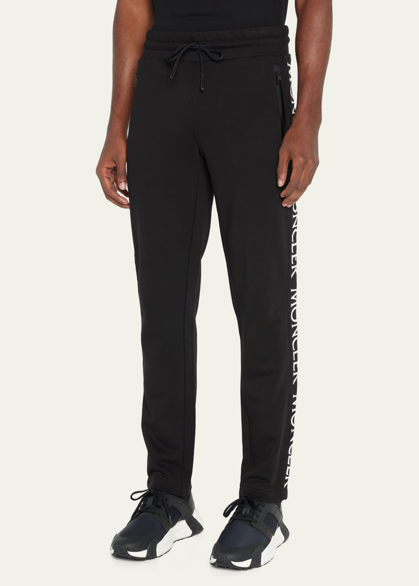 Moncler Men s Logo Tape Sweatpants