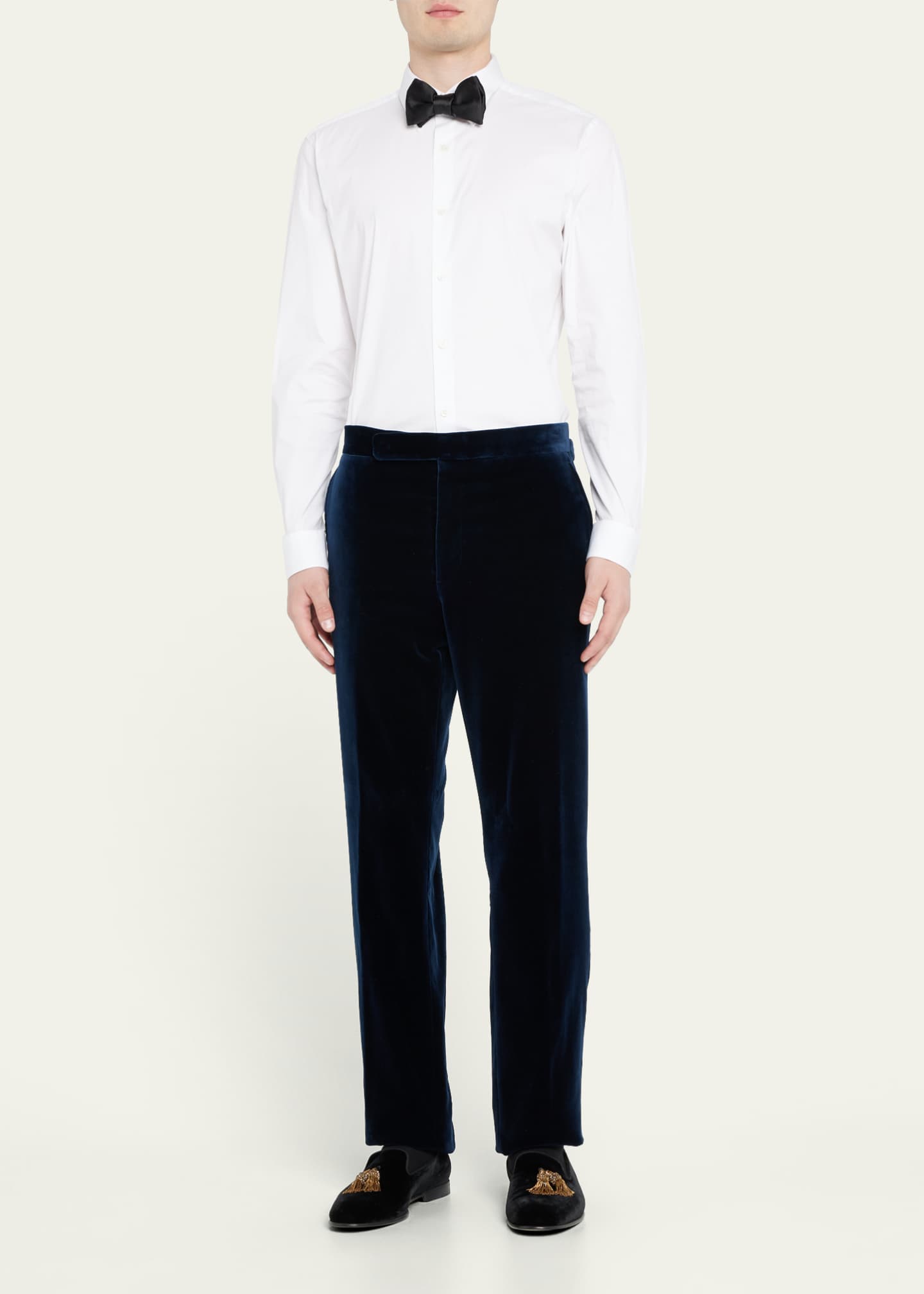 Ralph Lauren Purple Label Men's Gregory Velvet Pants - Bergdorf Goodman