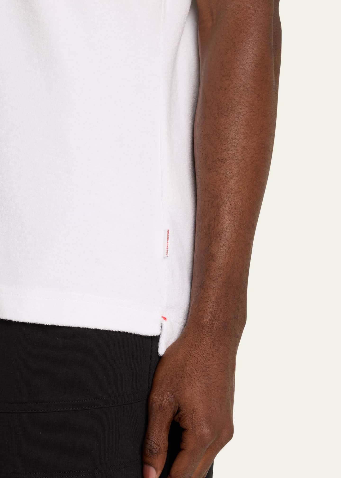 Orlebar Brown Men's Cotton Terry Polo Shirt Image 4 of 4