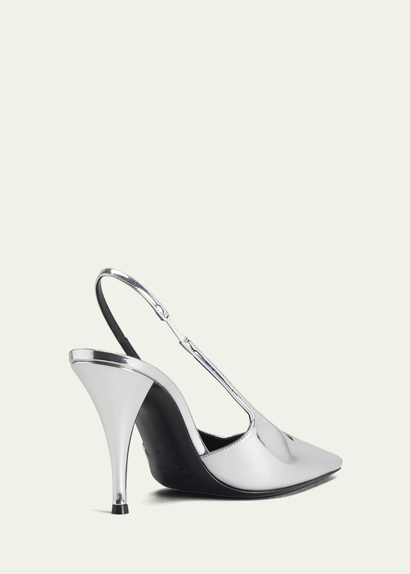 Saint Laurent Blade Slingback Pumps in Black