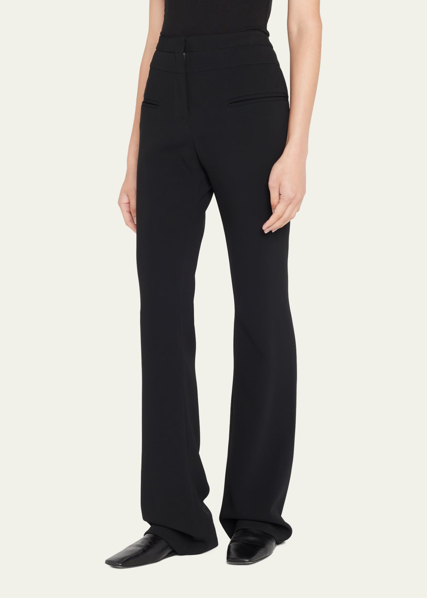 Altuzarra Serge Tailored Flare Pants - Bergdorf Goodman