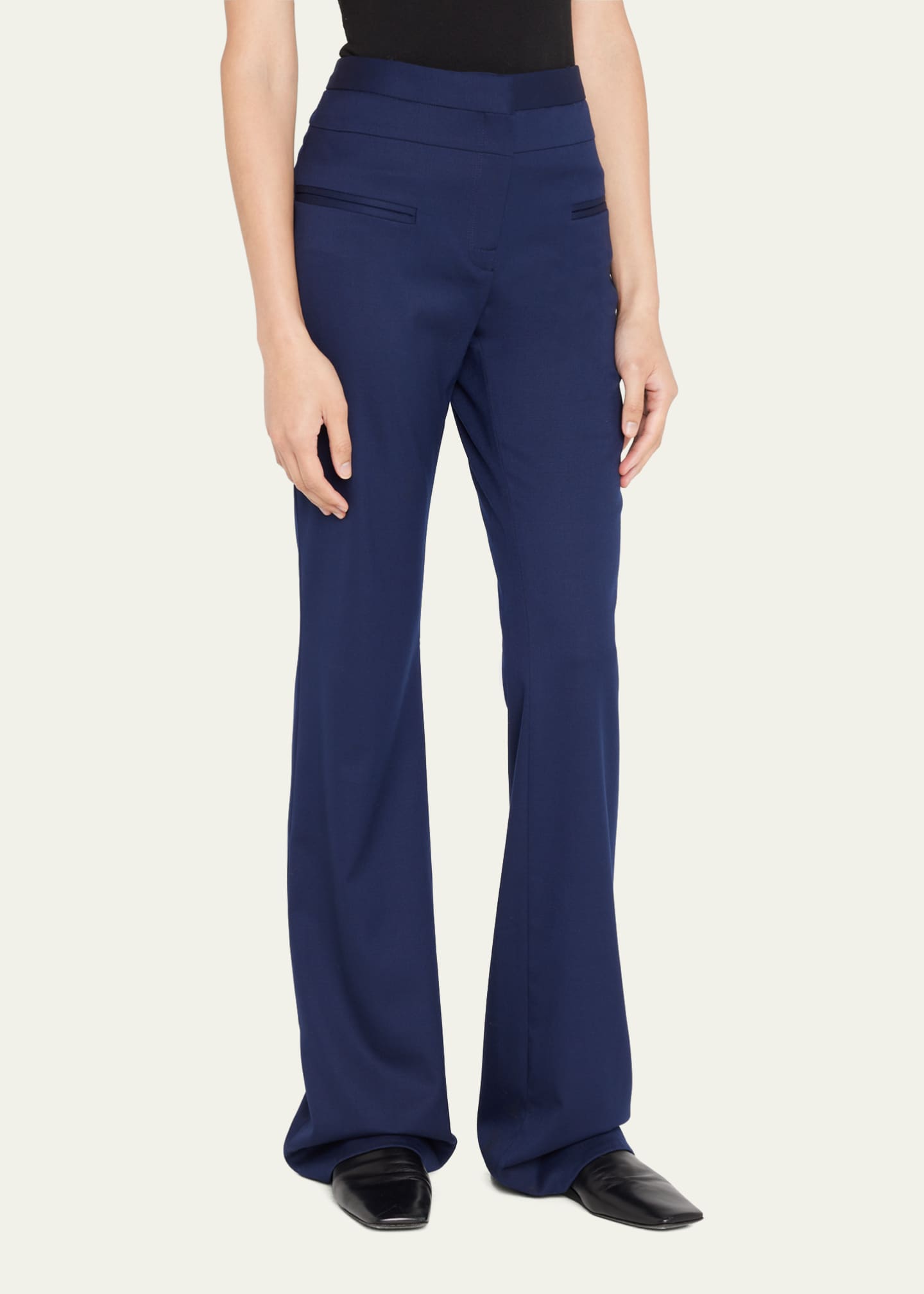 Altuzarra Serge Tailored Flare Pants Image 4 of 5