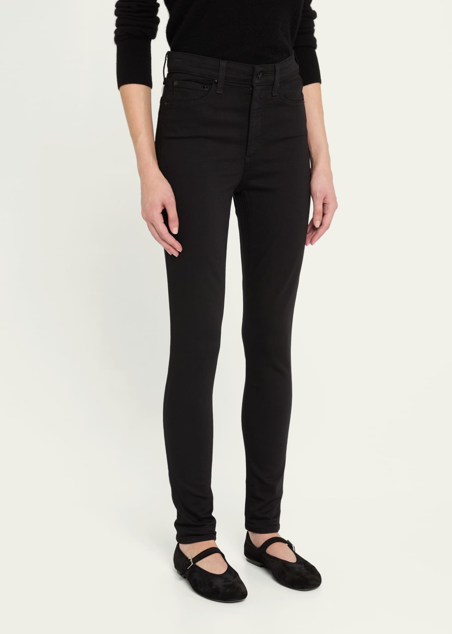 Rag & Bone Flexi Nina High-Rise Skinny Jeans Image 4 of 5