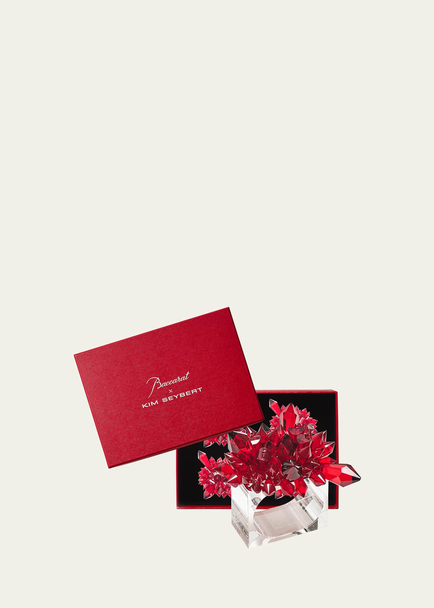 Baccarat x Kim Seybert Zenith Napkin Rings, Set of 4 Bergdorf Goodman