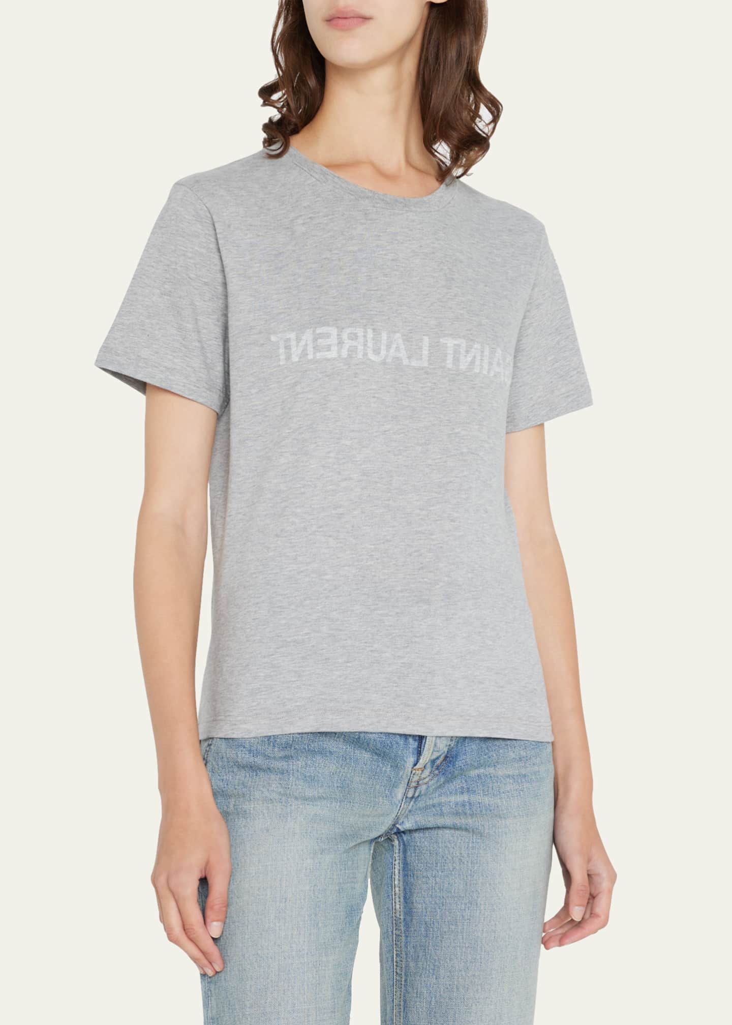 Saint laurent t shirt women's sale