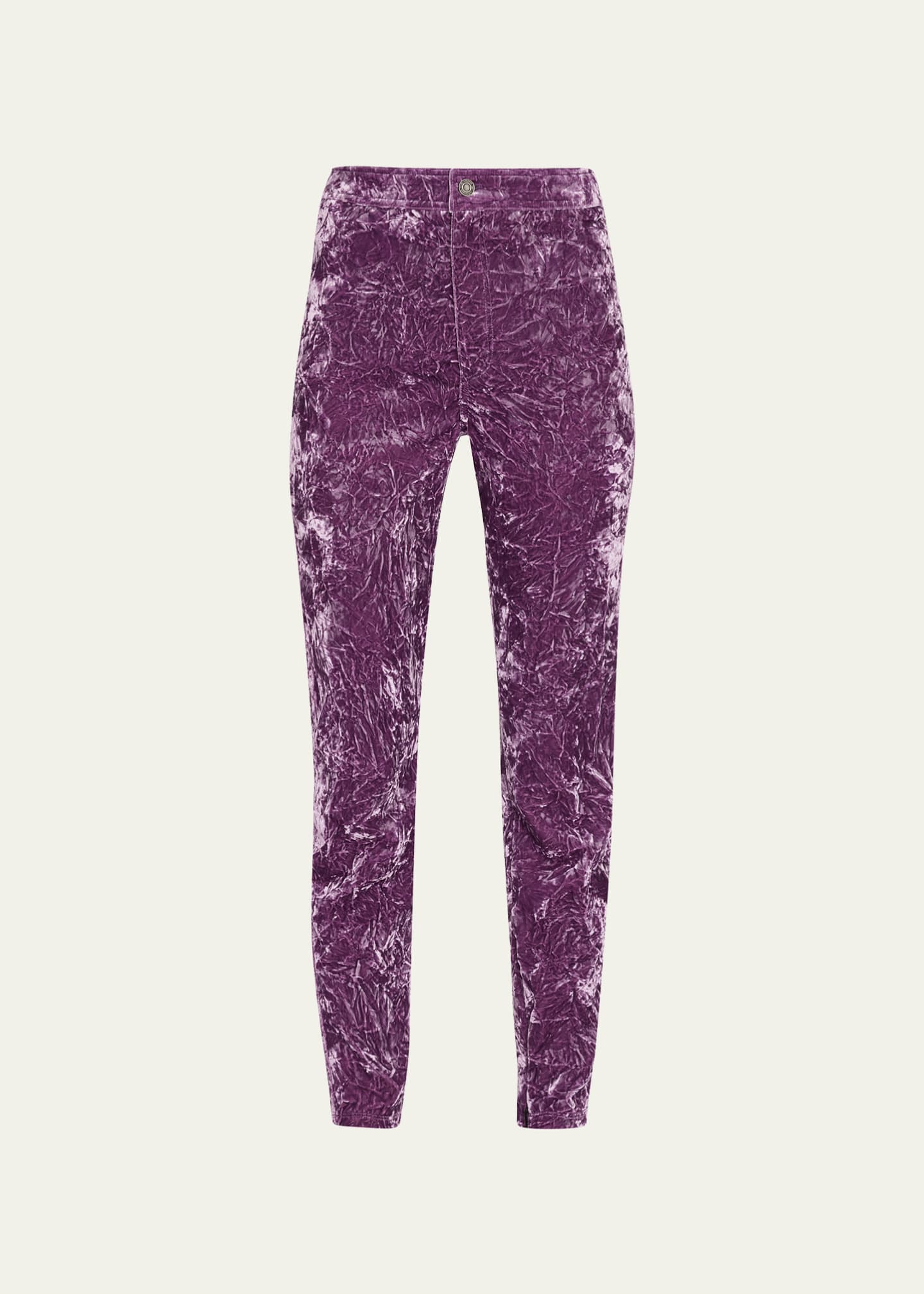 Crushed velvet sweatpants sales