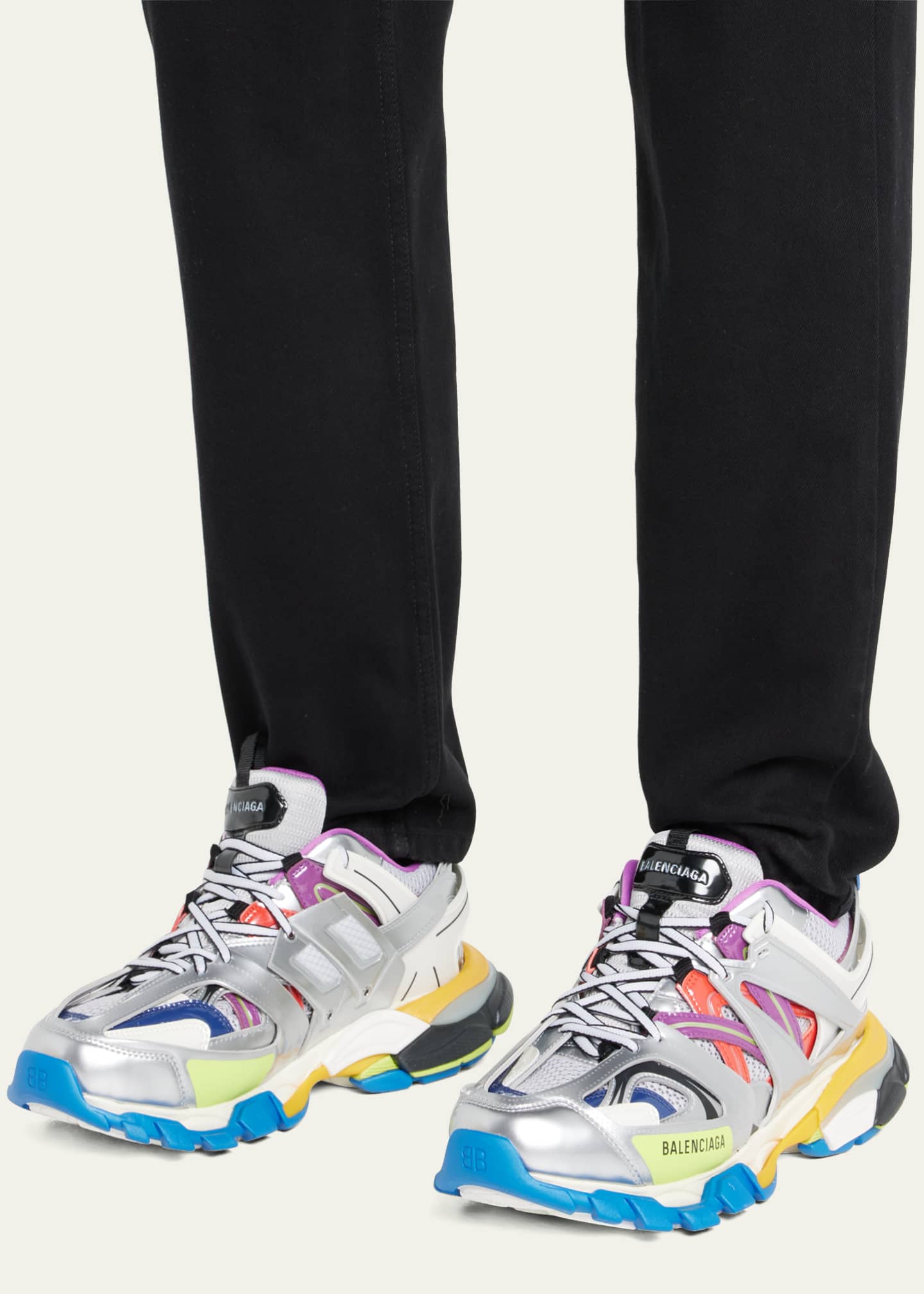 balenciaga track mesh