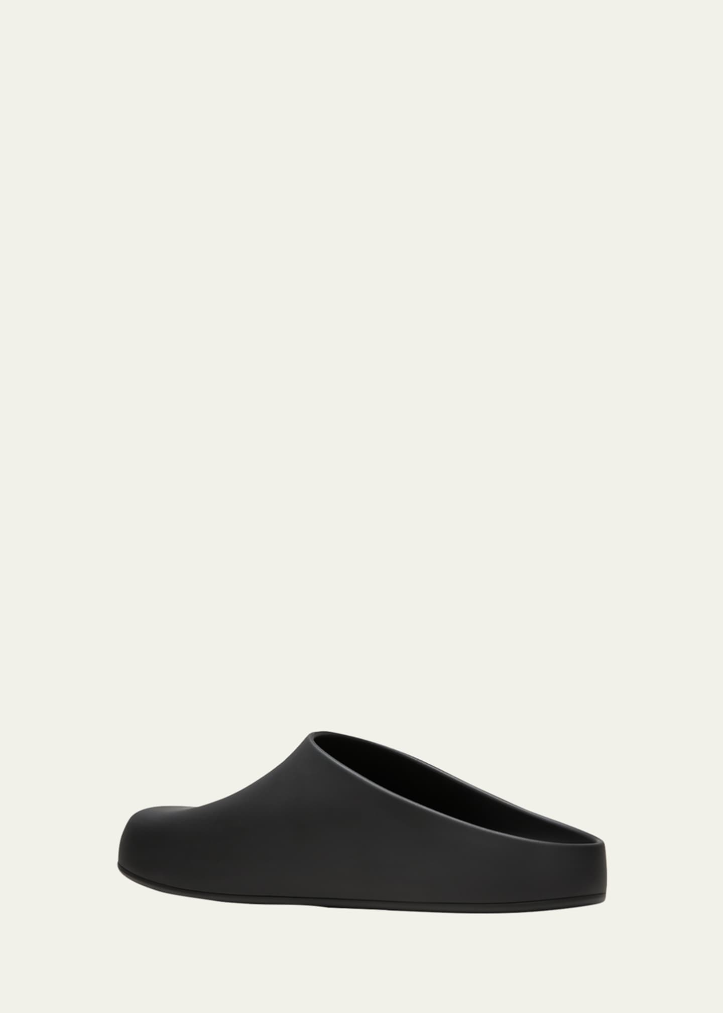 Balenciaga Men's Logo Clog Pool Slides Bergdorf Goodman