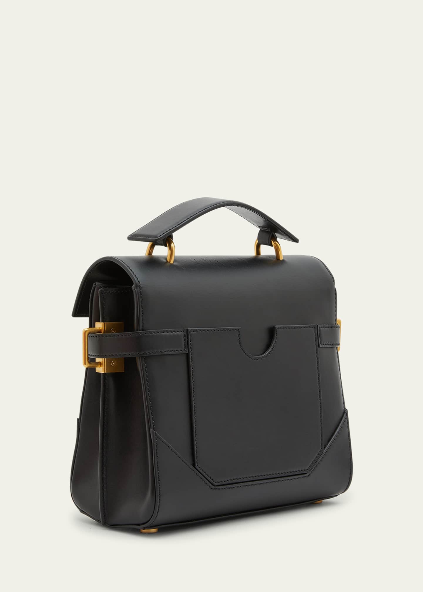 Balmain BBuzz 23 Top-Handle Bag in Leather Image 3 of 5