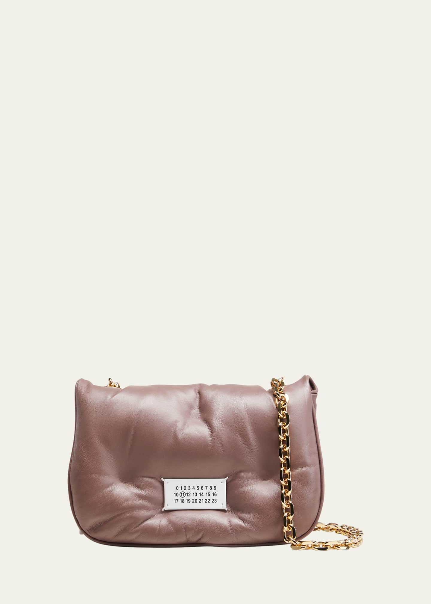 Maison Margiela Glam Slam Mini Flap Leather Shoulder Bag