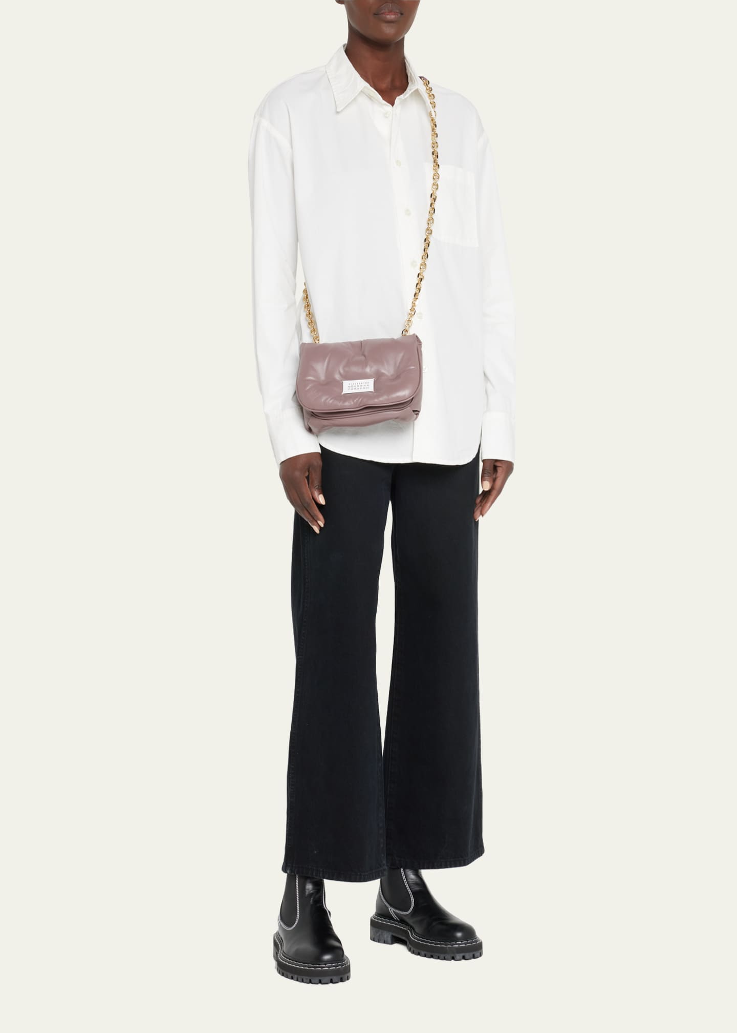 Ciel - Mercury Mini Flap Leather Handbag
