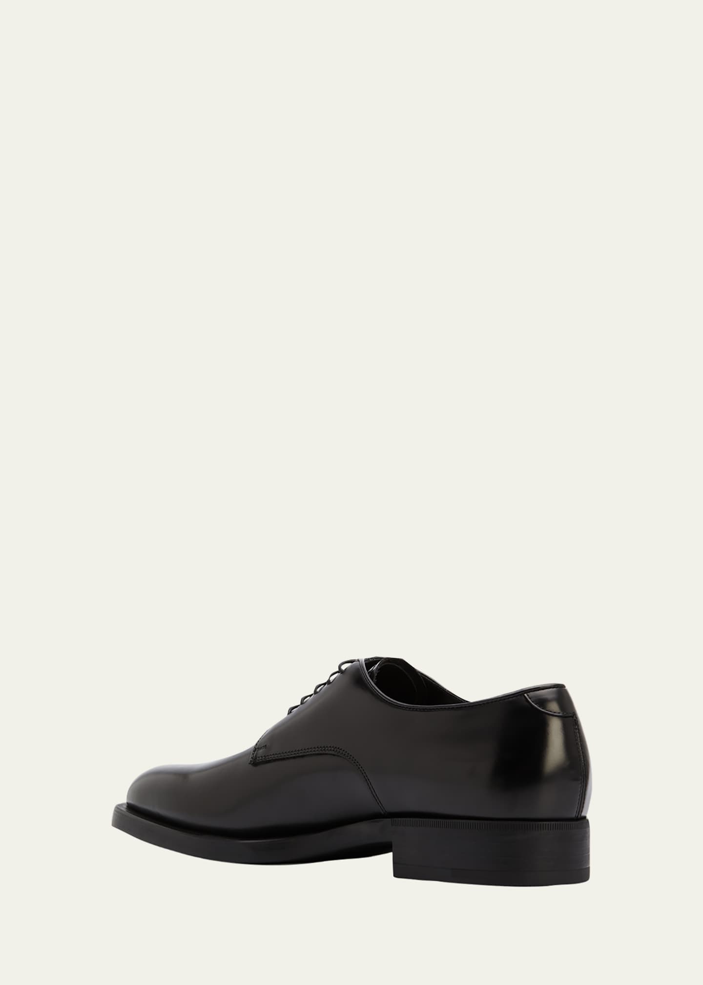 Giorgio Armani Men's Formal Leather Derby Shoes - Bergdorf Goodman