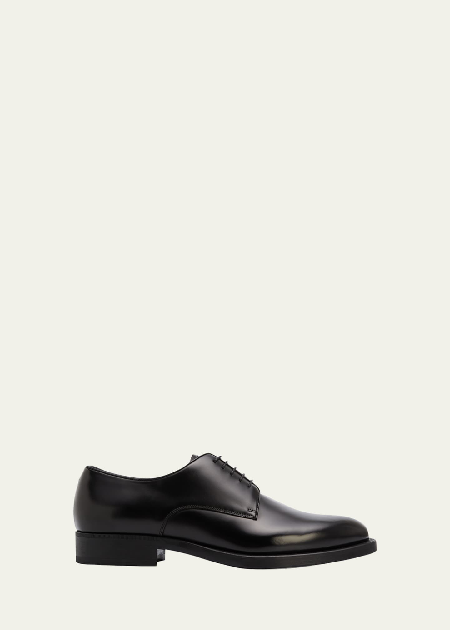 Giorgio Armani Men's Formal Leather Derby Shoes - Bergdorf Goodman