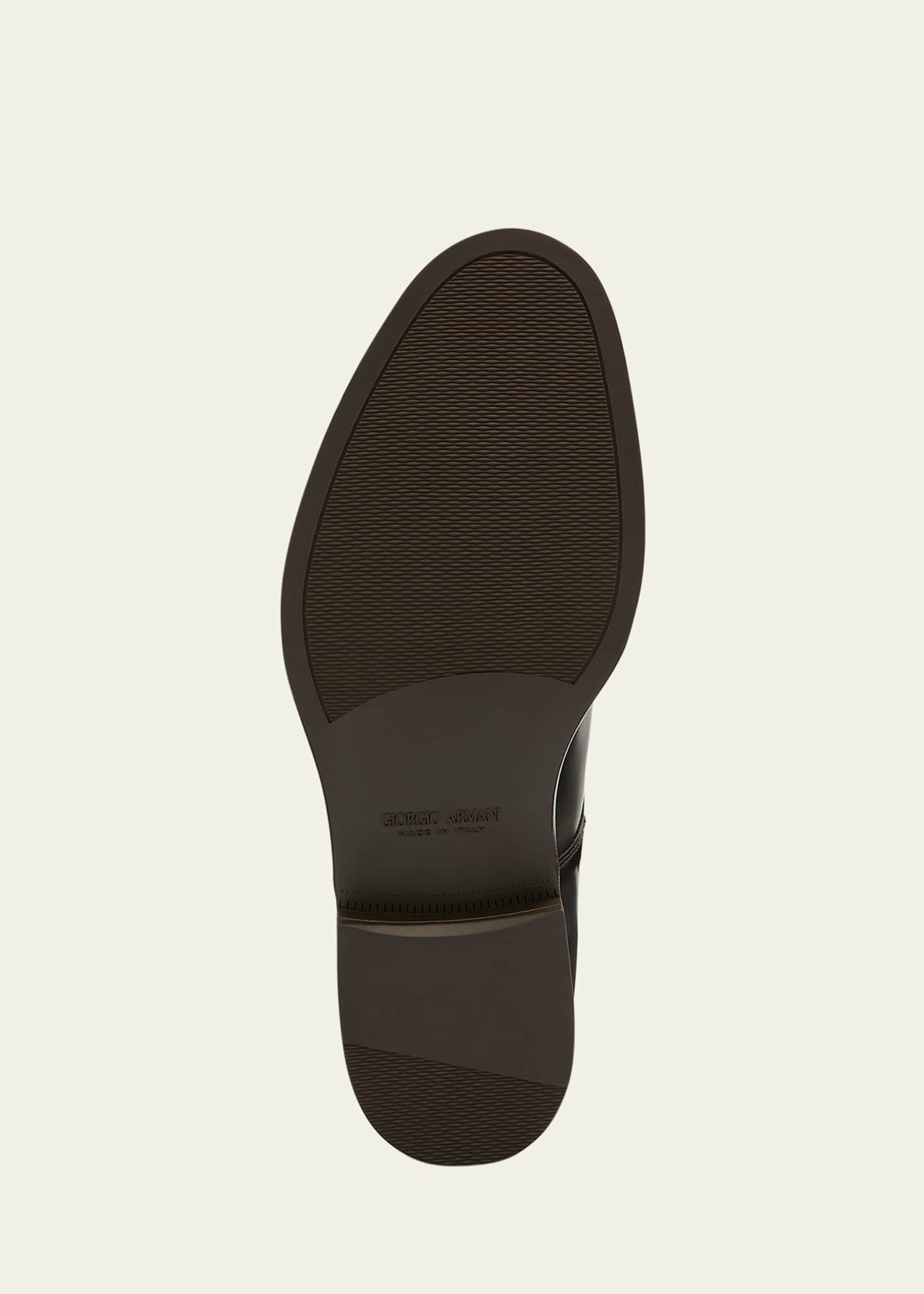 Giorgio Armani Men's Leather Derby Shoes Image 4 of 5