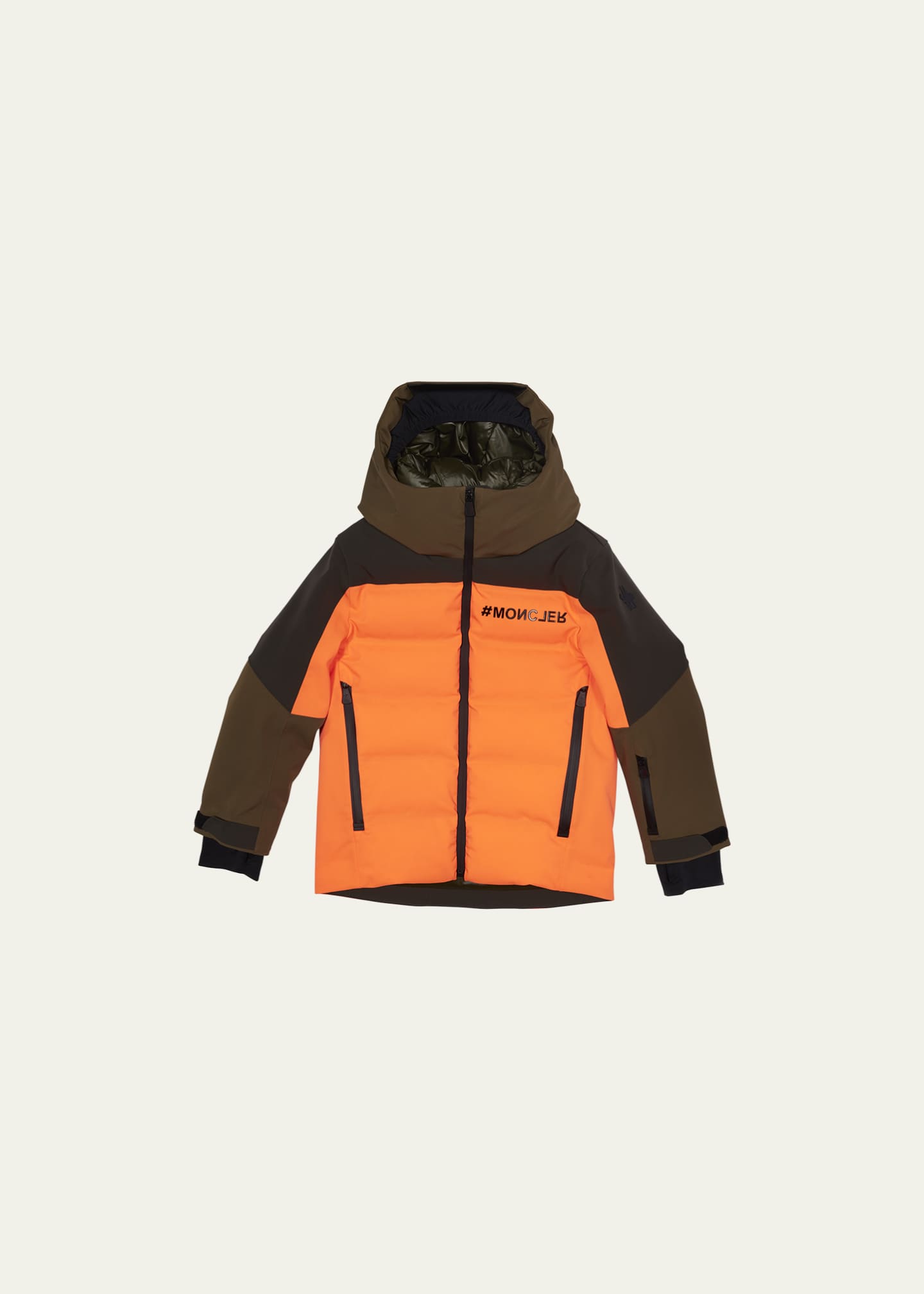 Moncler colorblock jacket new arrivals