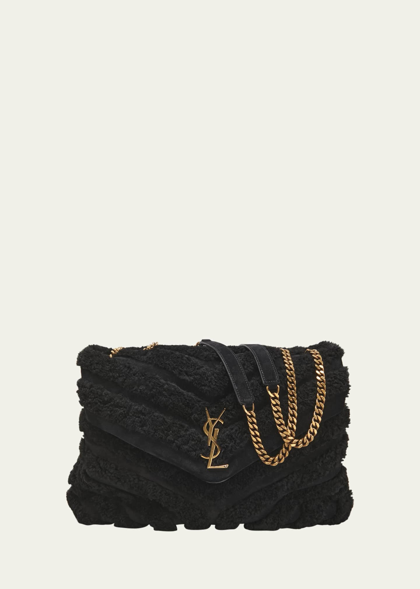 Saint Laurent Loulou Large YSL Chain Shoulder Bag - Bergdorf Goodman