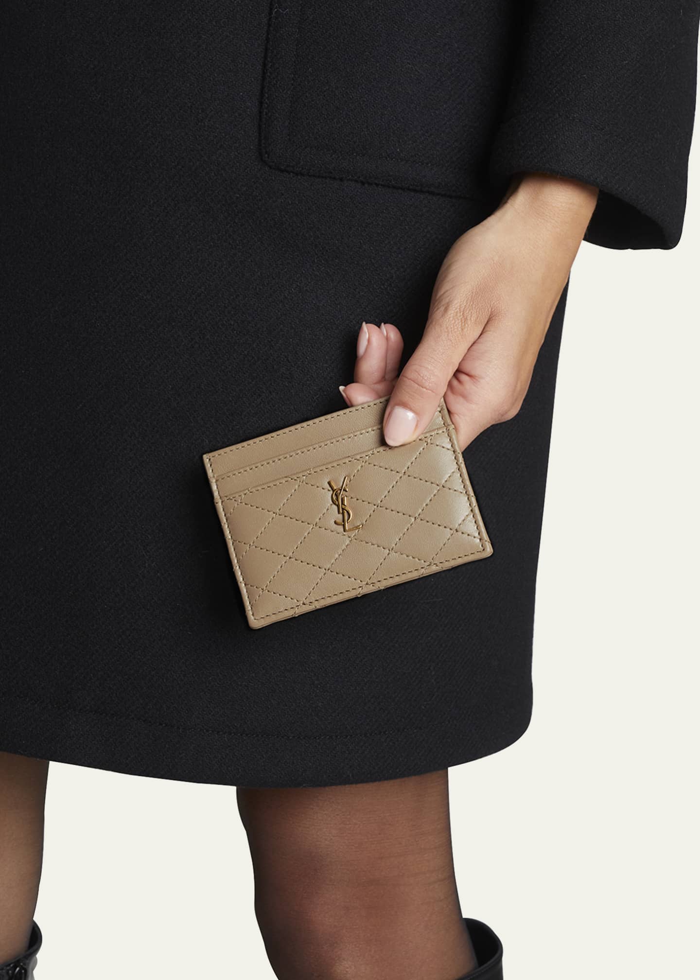 Saint laurent card case online