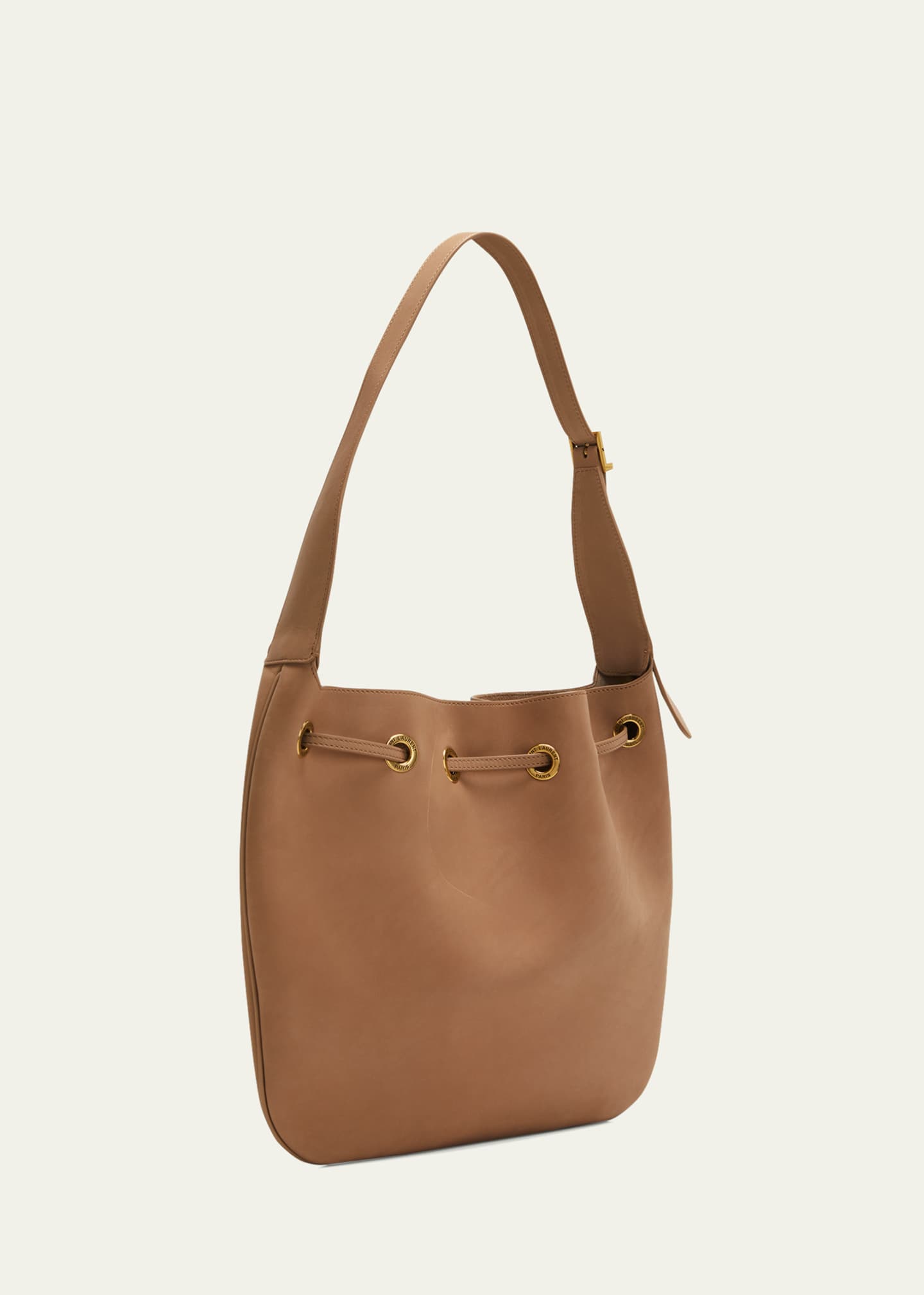 Saint Laurent Paris VII Medium YSL Drawstring Hobo Bag Bergdorf Goodman