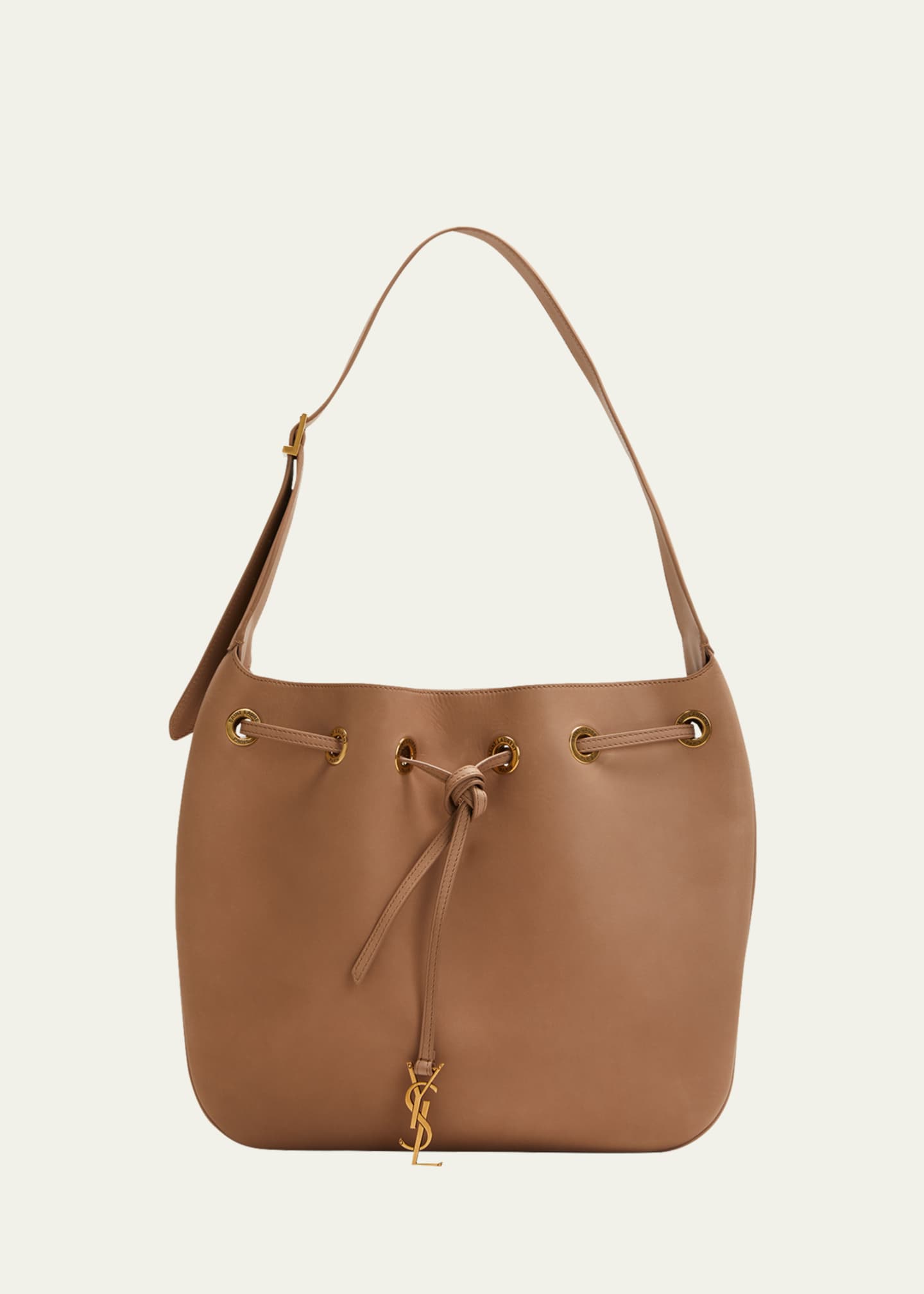 Saint Laurent Paris VII Medium YSL Drawstring Hobo Bag Bergdorf Goodman