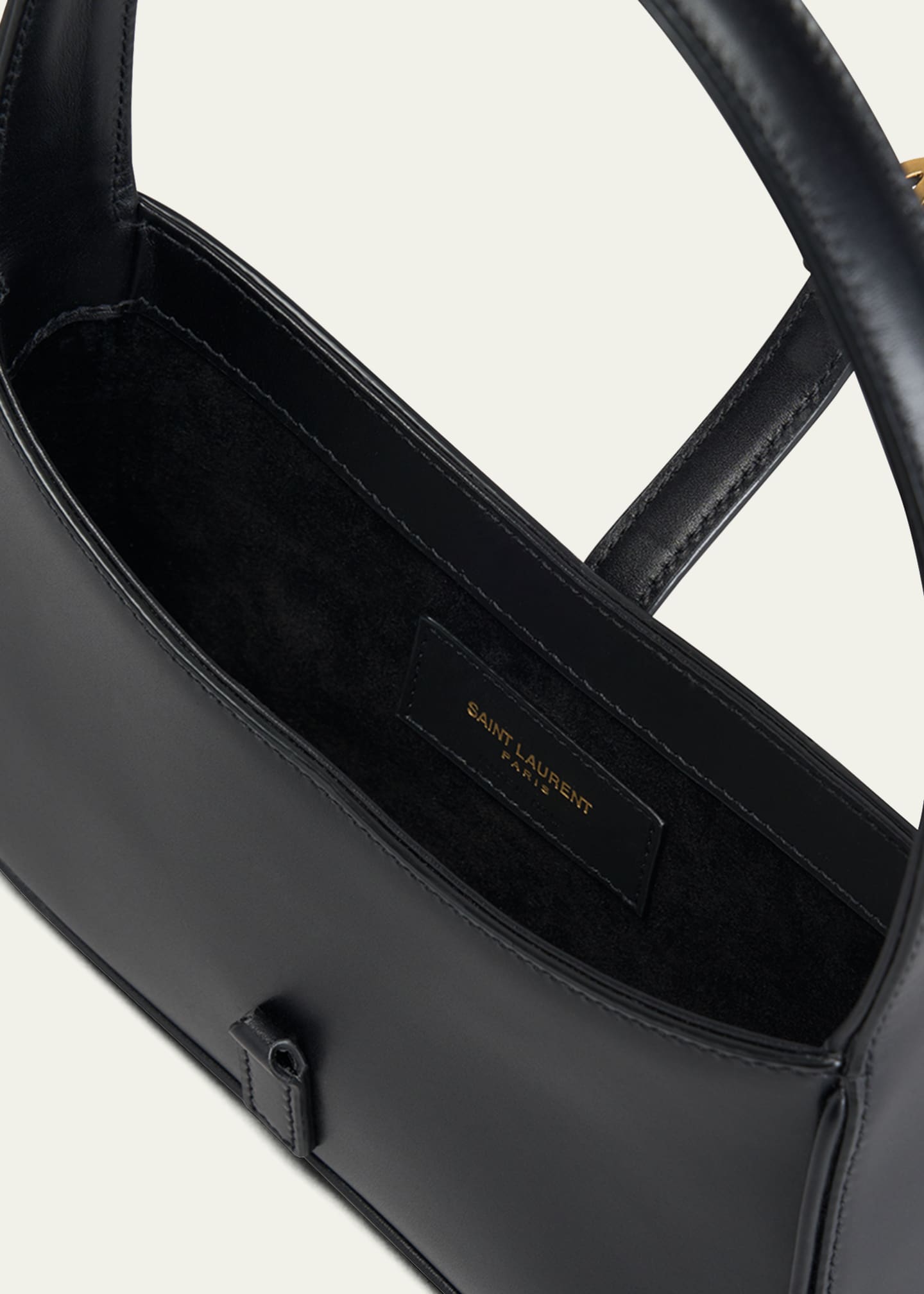 Saint Laurent Le 5 A 7 Mini YSL Shoulder Bag in Smooth