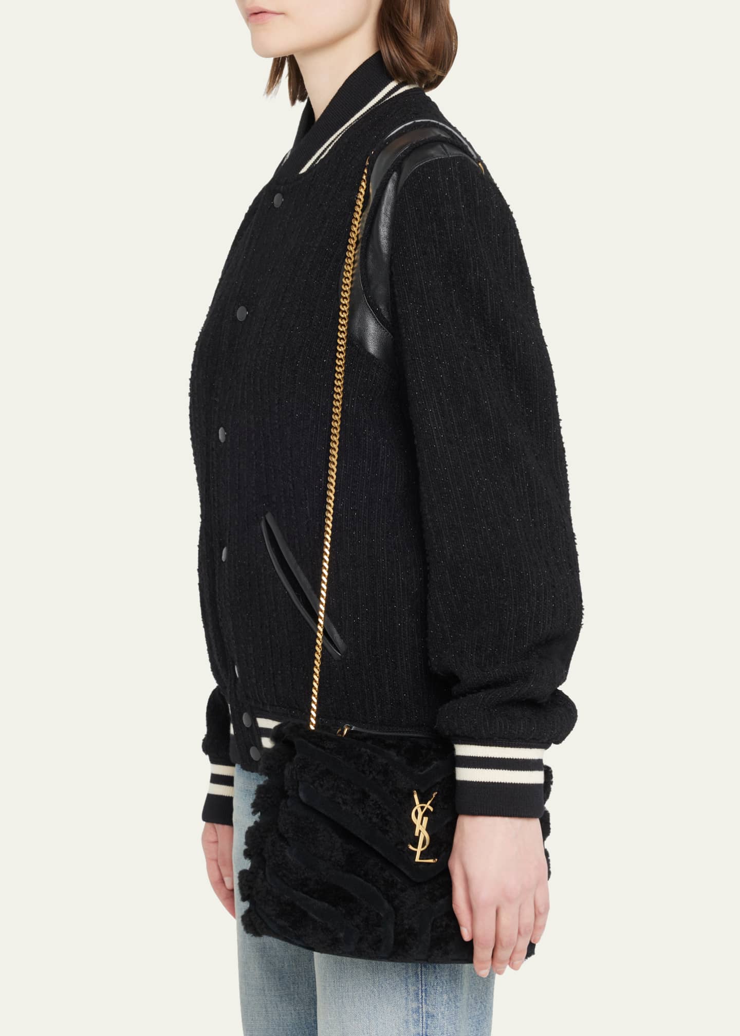 Small saint laurent loulou bag store