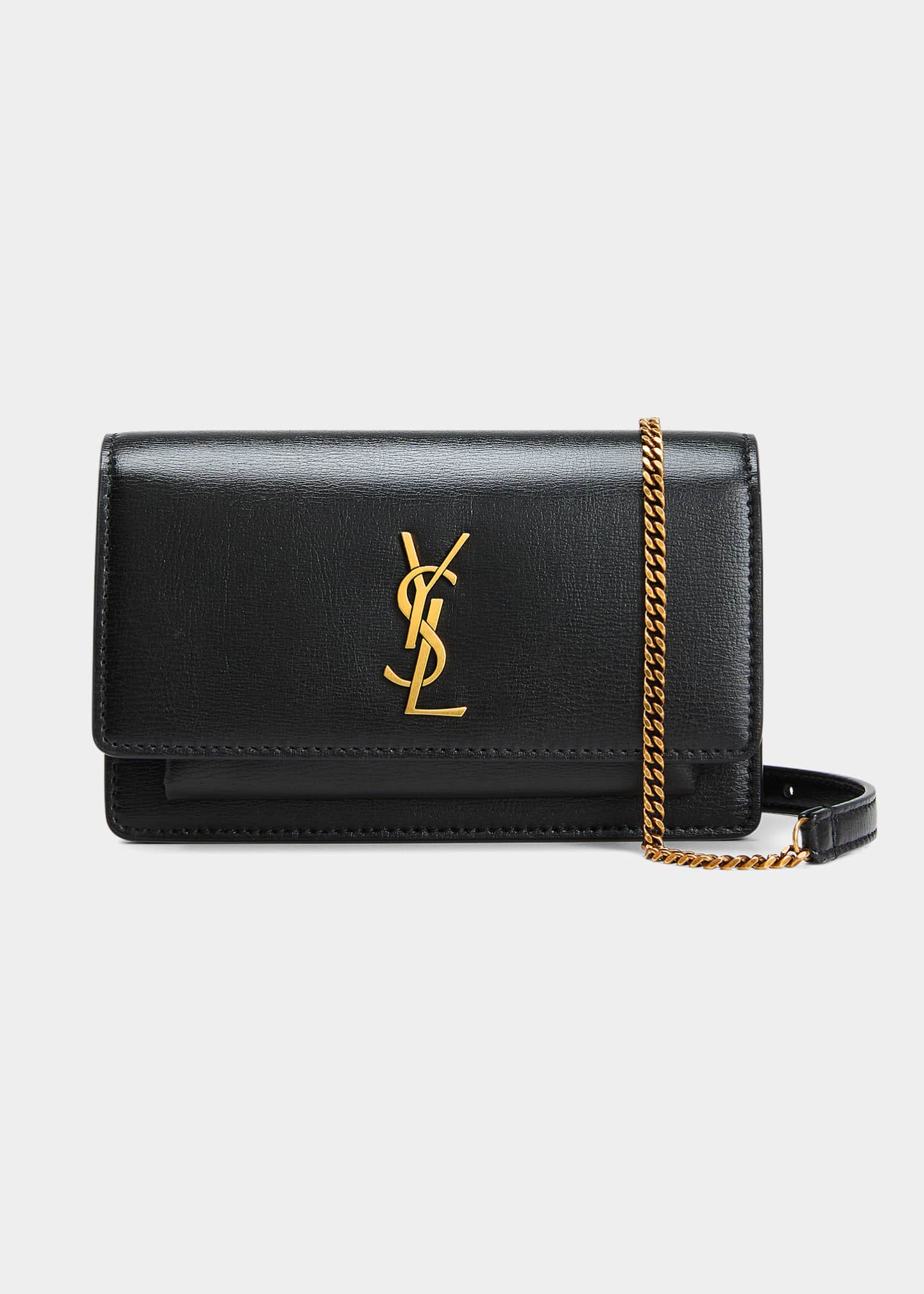 Saint Laurent Sunset Baby YSL Calfskin Belt Bag Bergdorf Goodman
