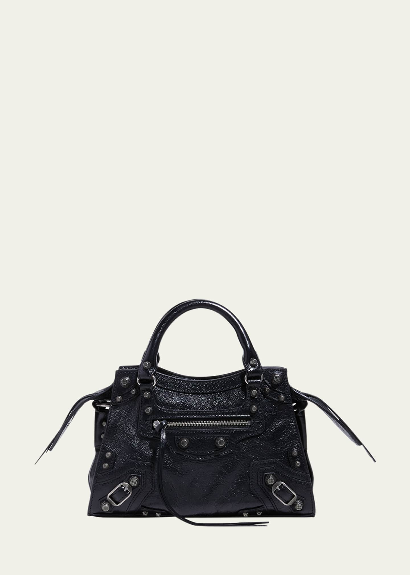 Balenciaga Classic City Mini Shoulder Bag in Black