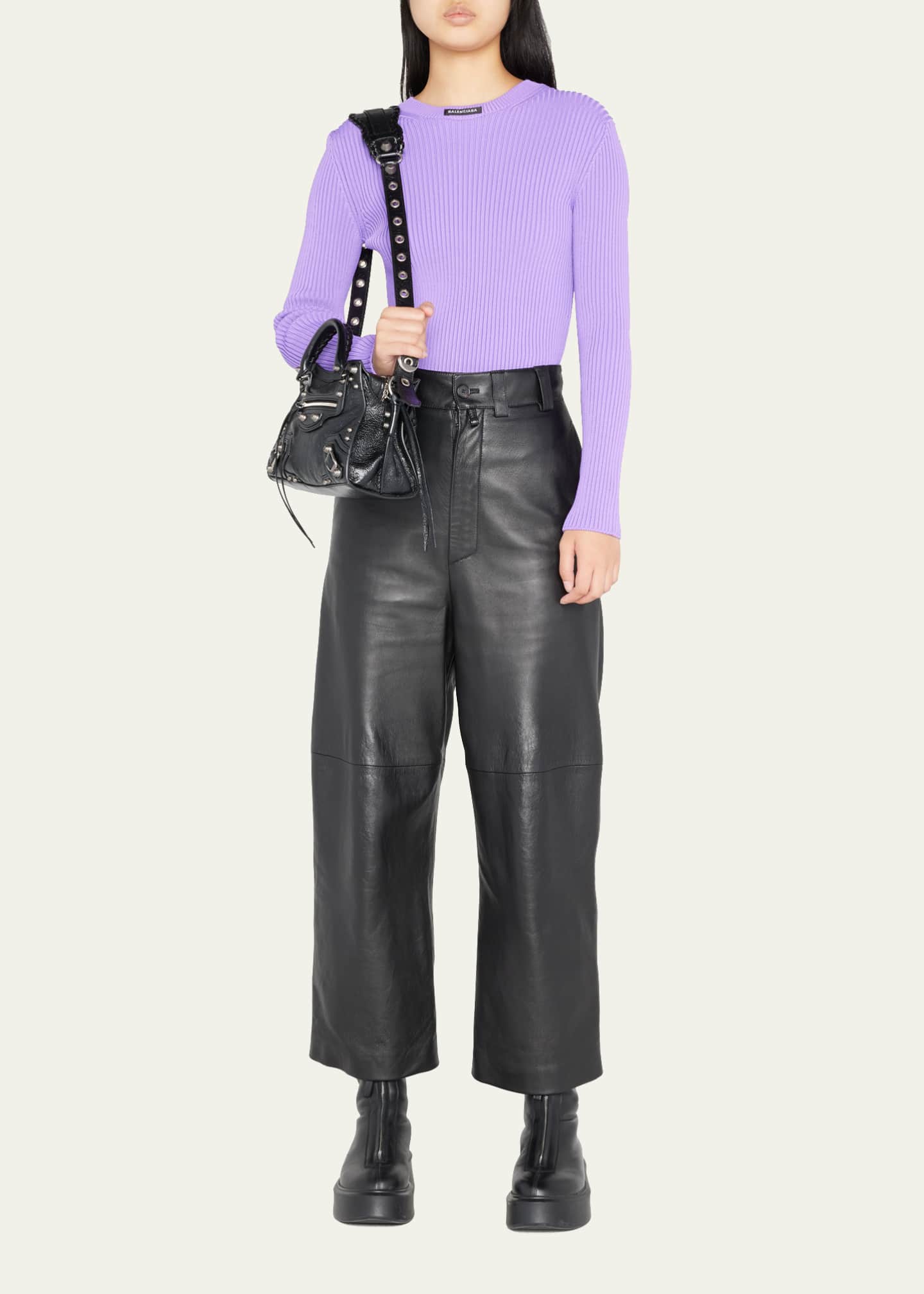 Balenciaga Cagole XS Leather Top-Handle Bag - Bergdorf Goodman