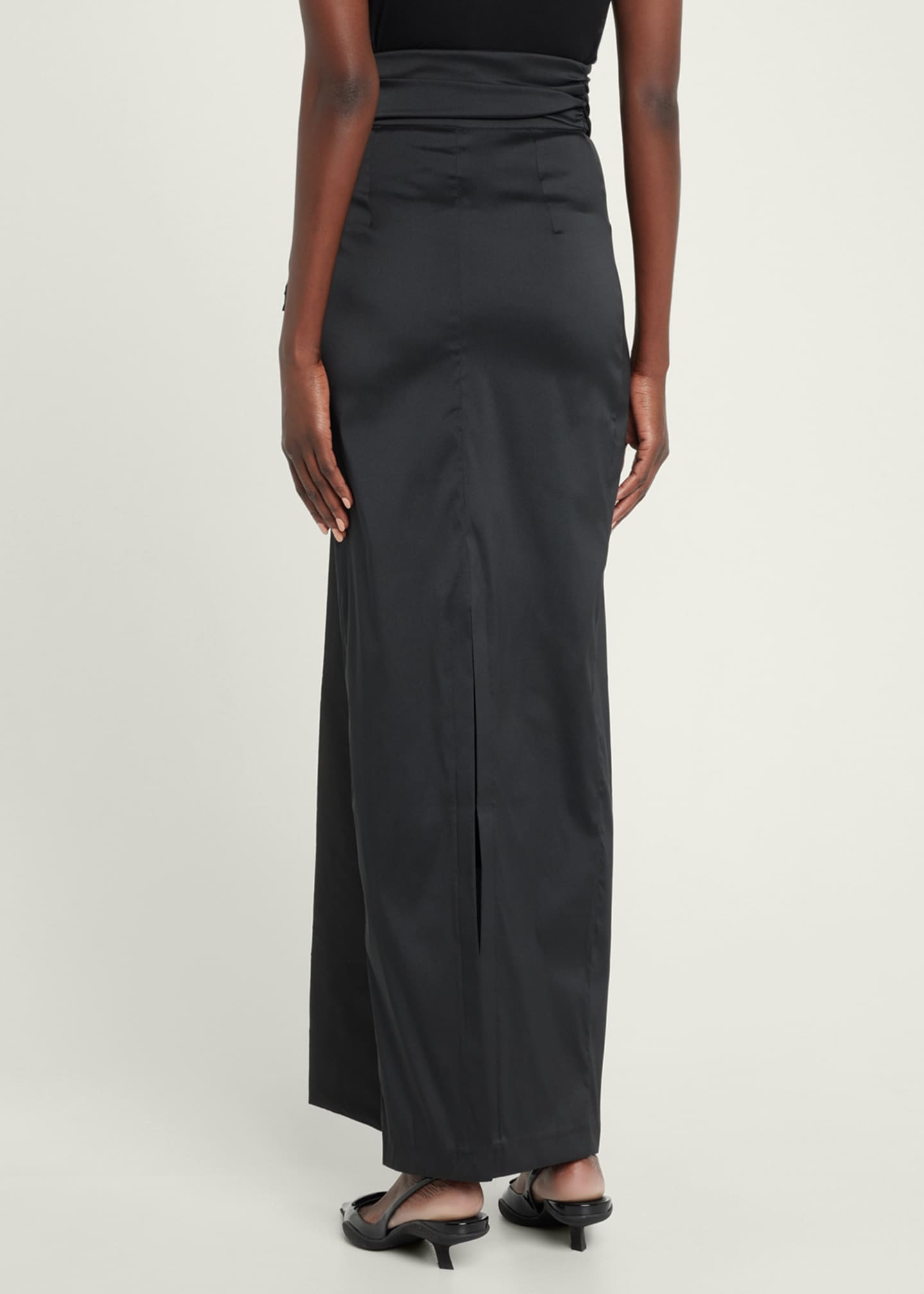 Bernard Maxi Lace Skirt With Detachable Peplum