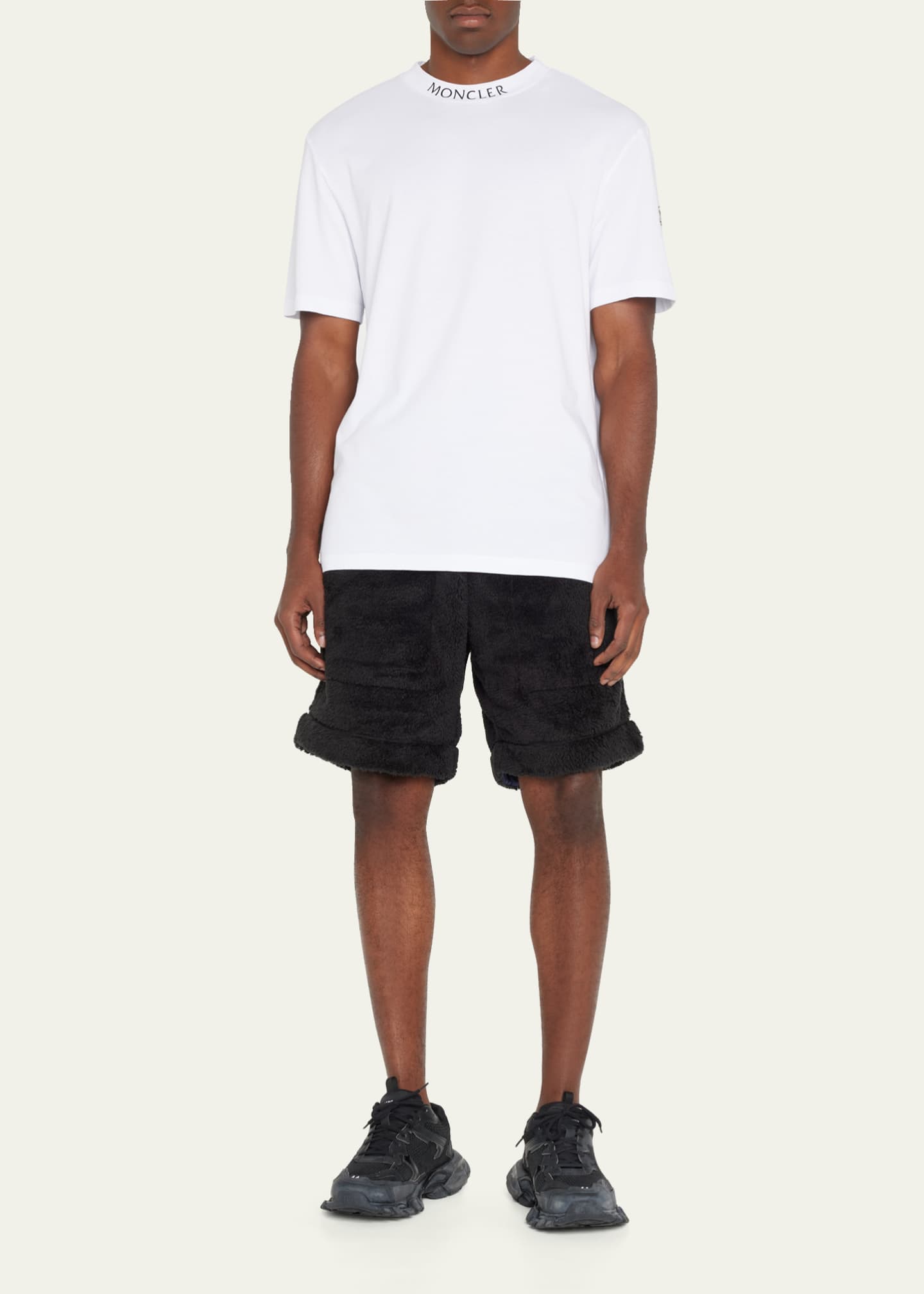 Moncler Men's Logo-Neck T-Shirt Image 2 of 5