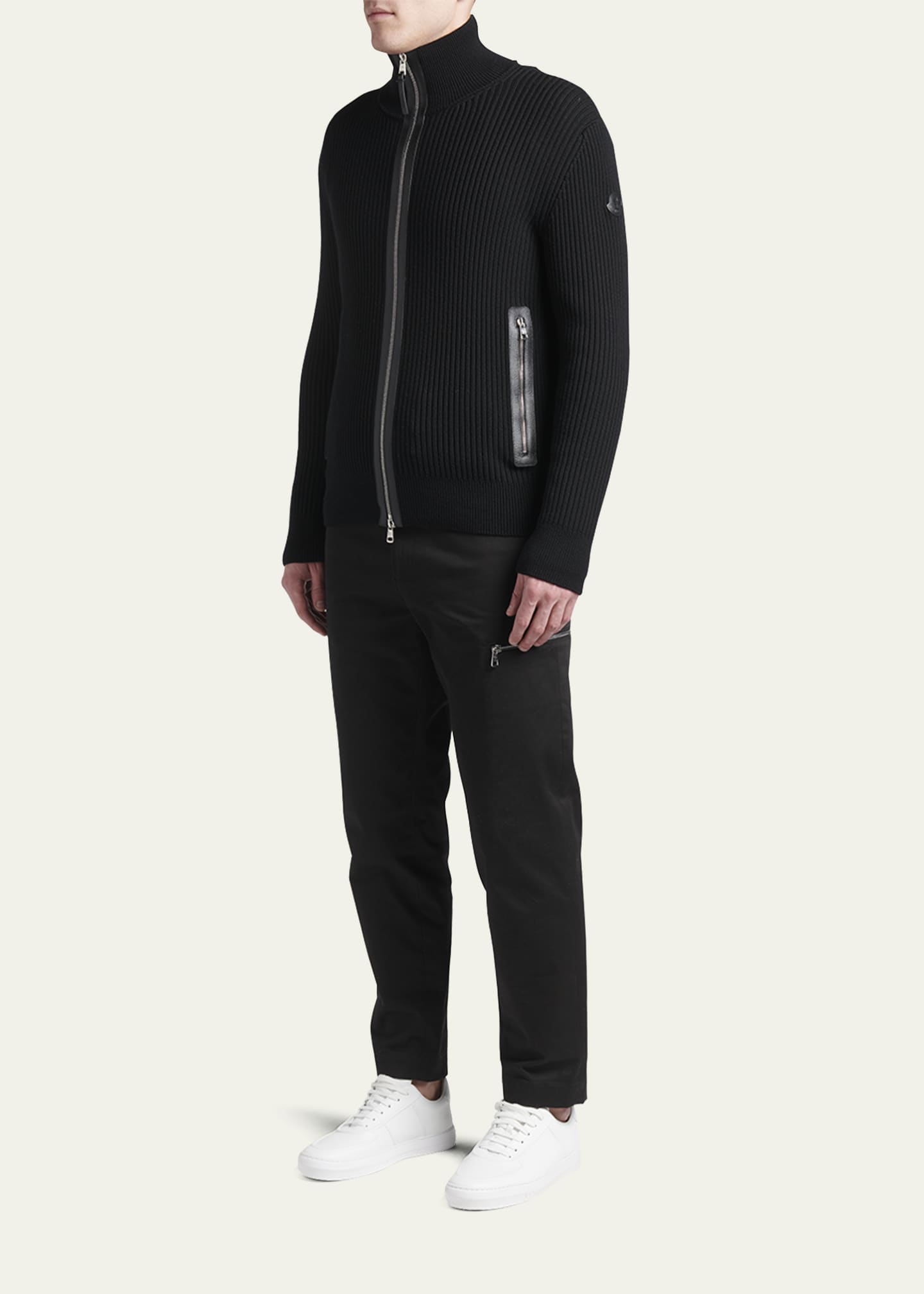 Moncler cardigan best sale sweater