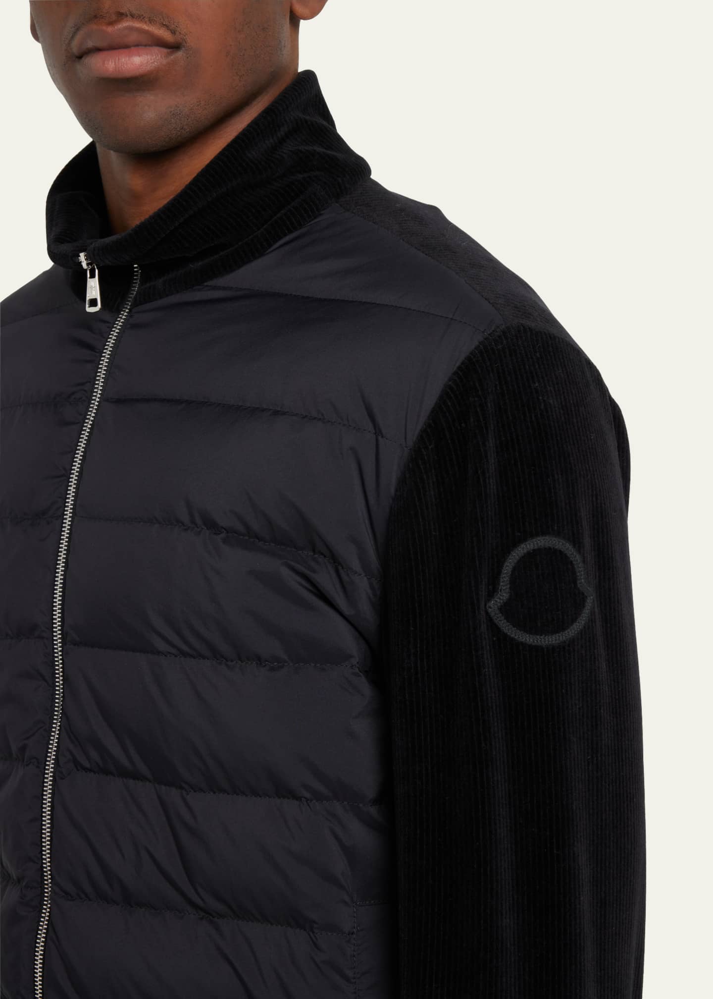 Moncler padded tricot jacket 2025