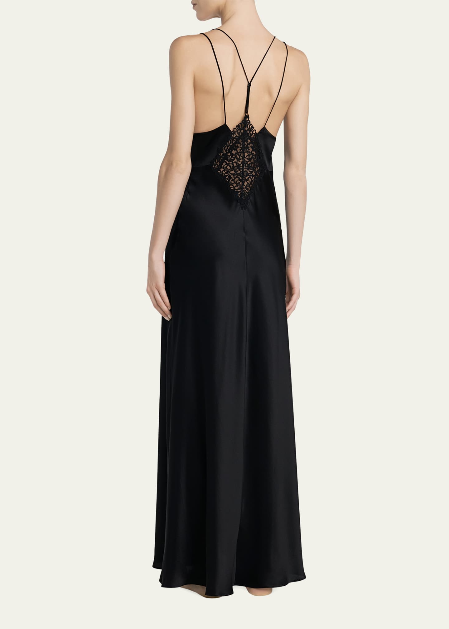 La Perla Embellished Silk Nightgown - Bergdorf Goodman