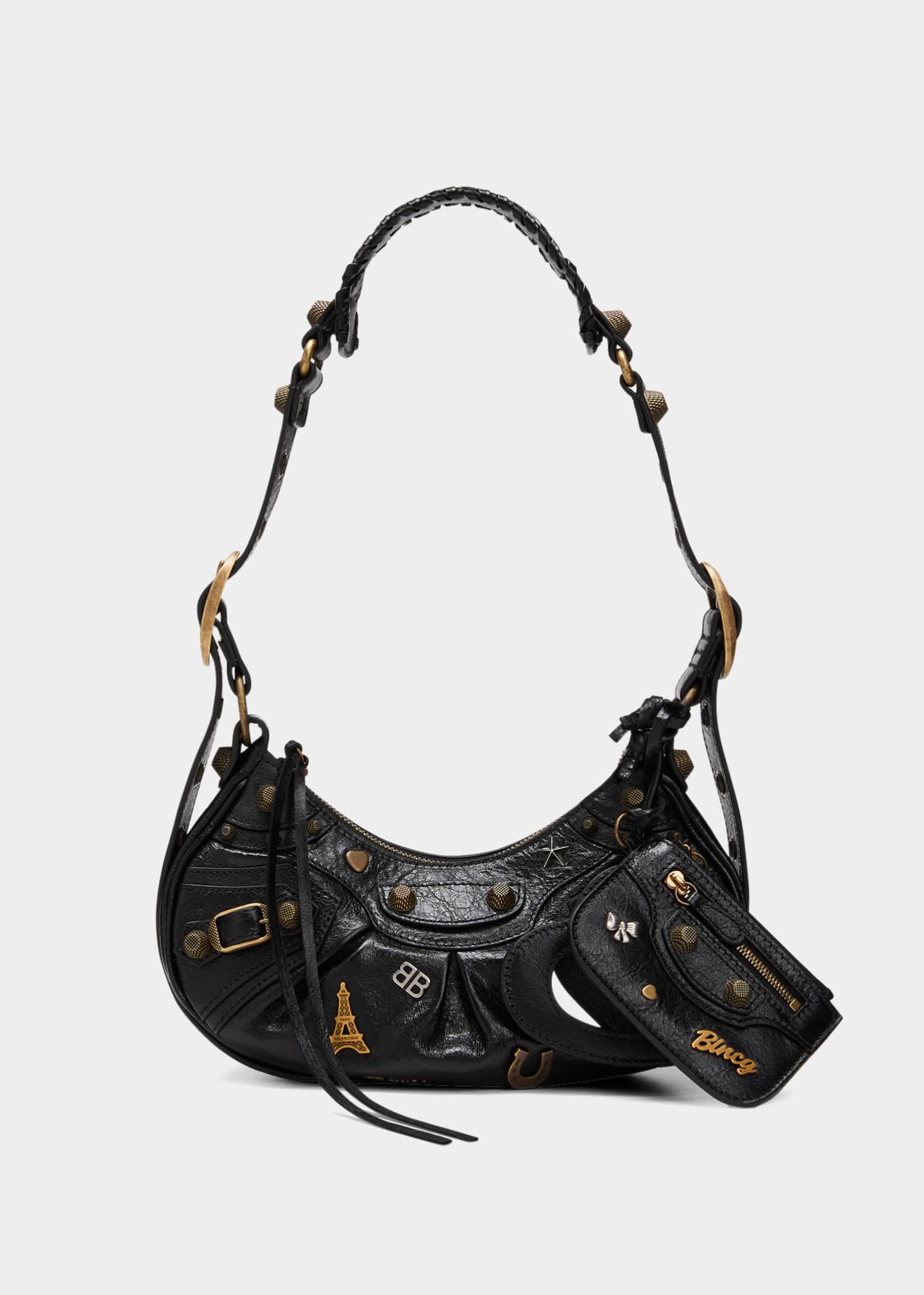 Balenciaga Le Cagole XS Leather Shoulder Bag - Bergdorf Goodman