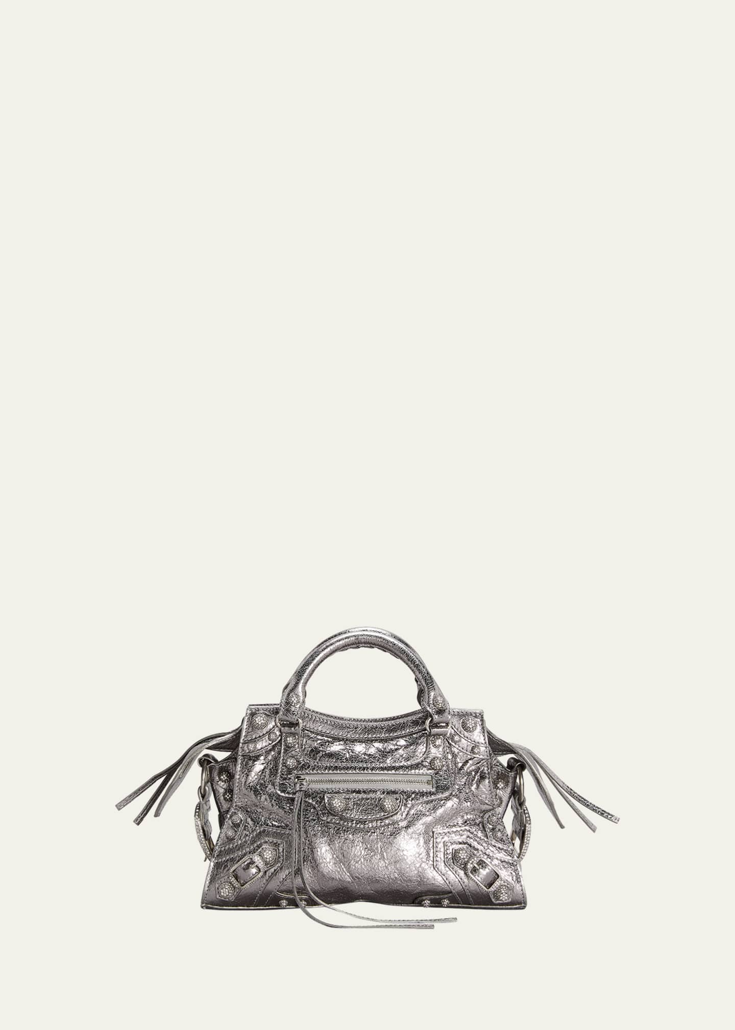 Balenciaga Cagole XS Leather Top-Handle Bag