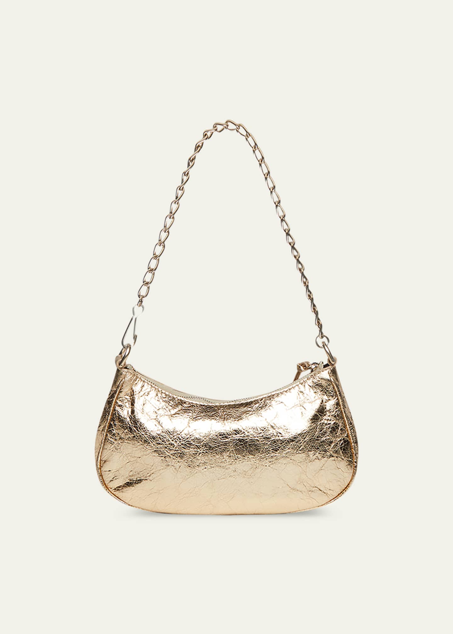 Balenciaga Le Cagole Metallic Shoulder Bag - Grey