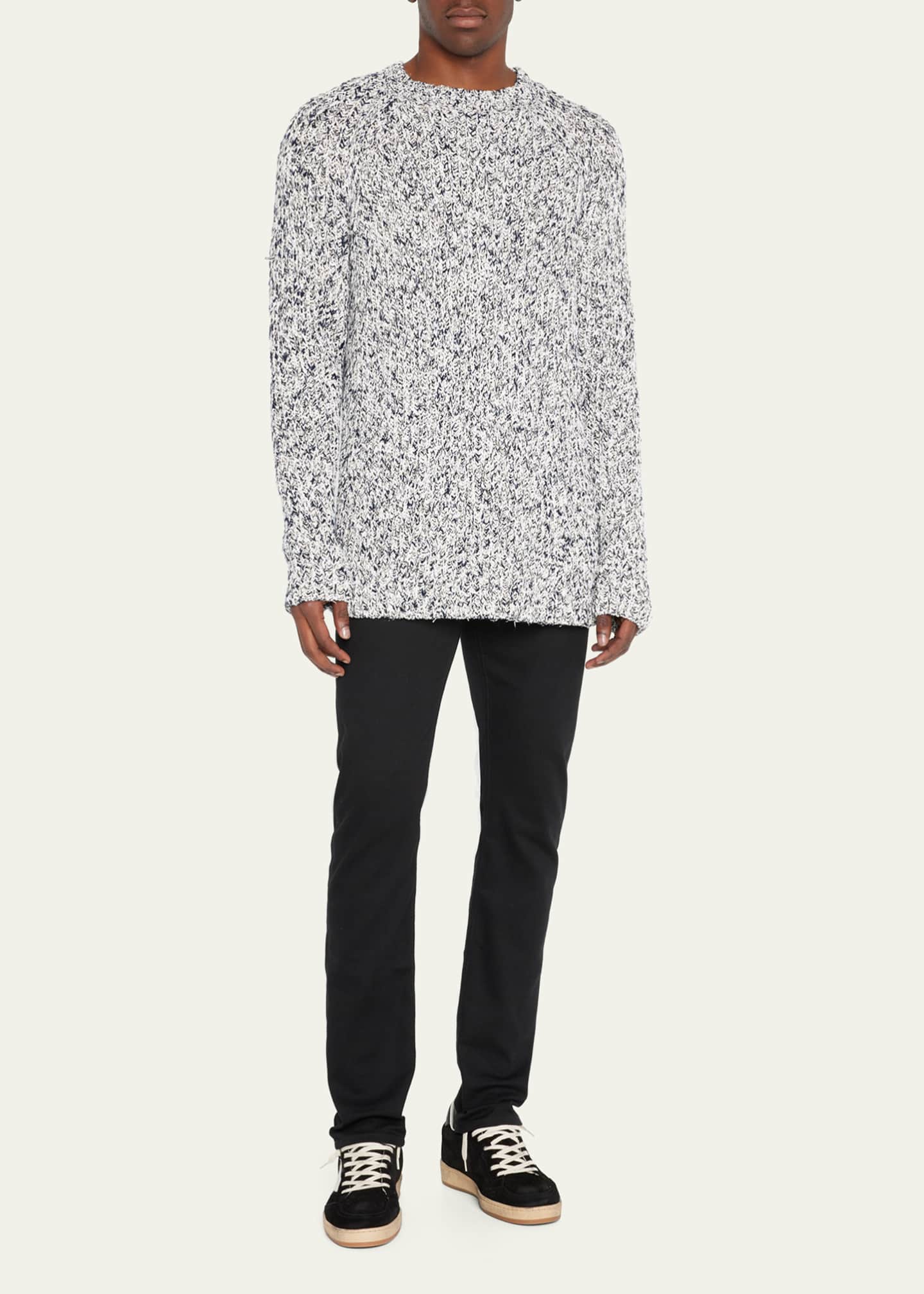 Golden Goose Men's Ballstar Suede Low-Top Sneakers Image 3 of 5