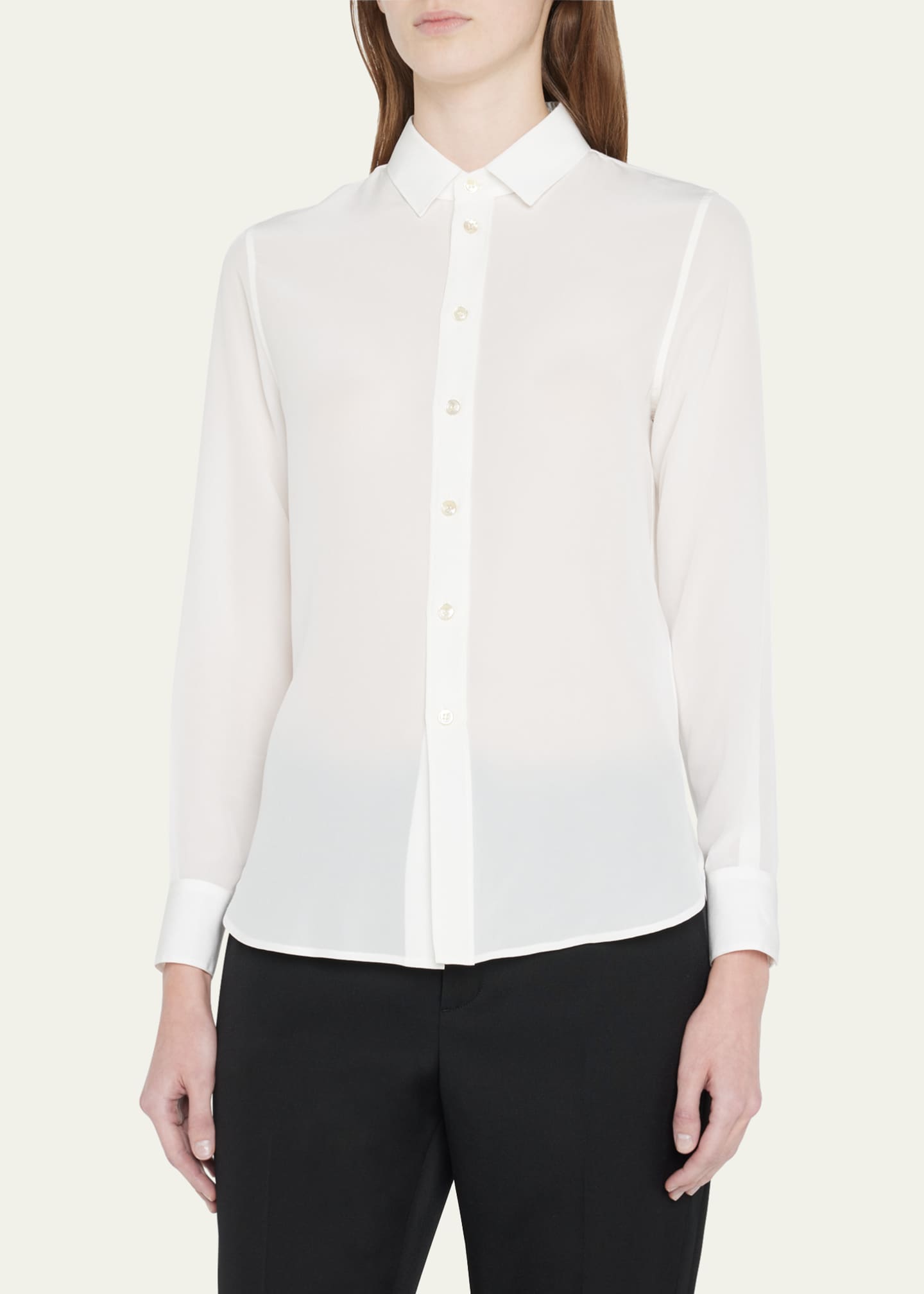 Saint laurent button down cheap