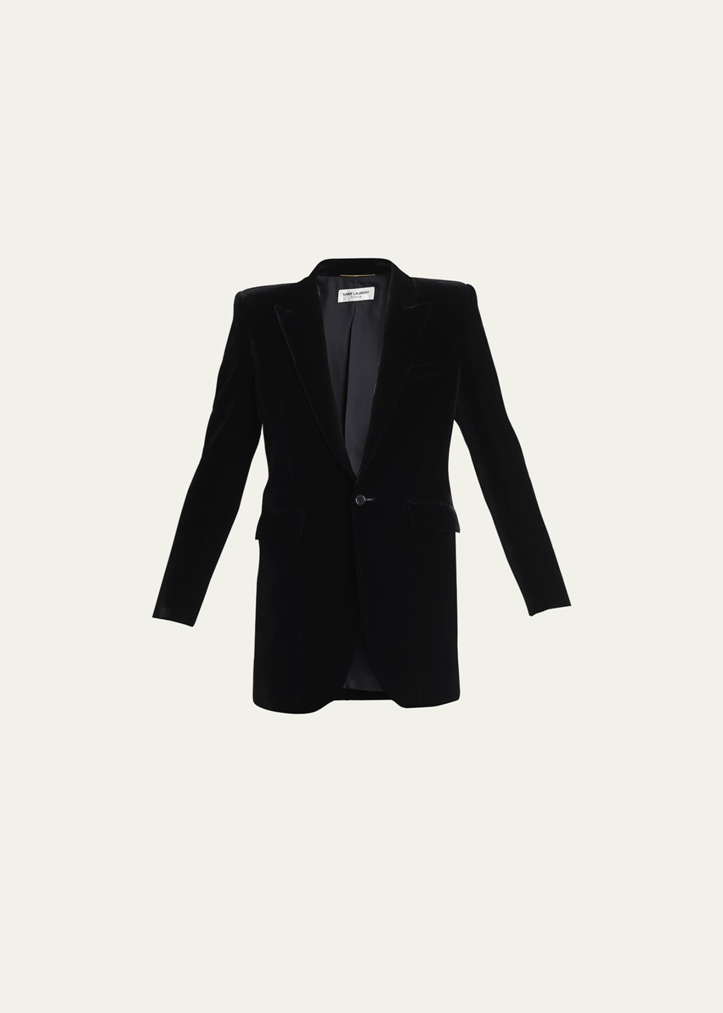 Saint laurent top velvet