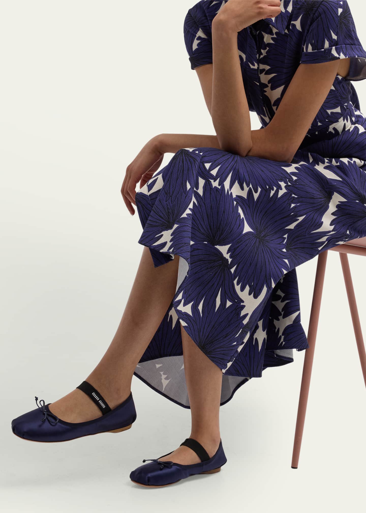 Miu miu ballerina new arrivals shoes