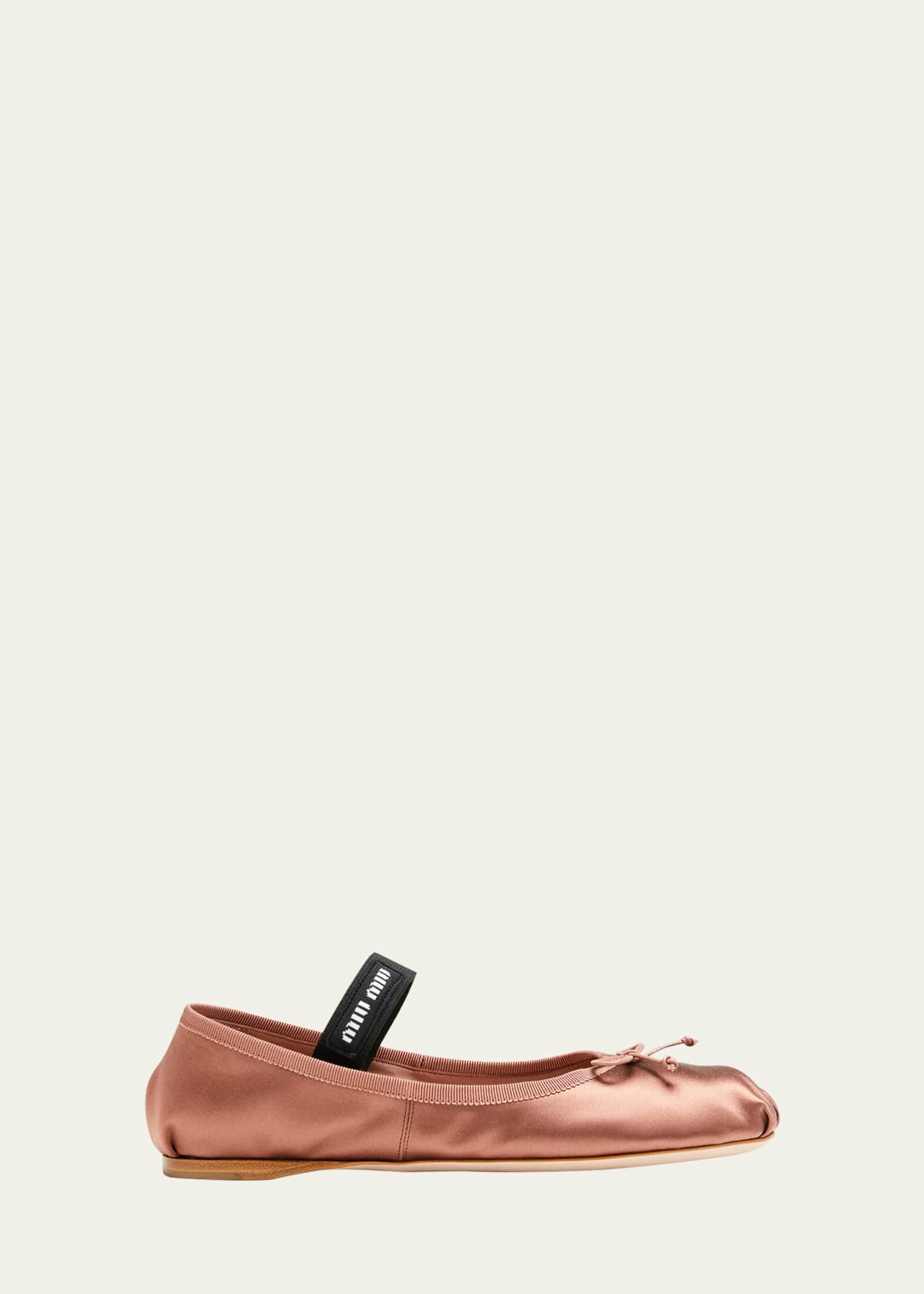 Miu miu ballerina flats sale hot sale