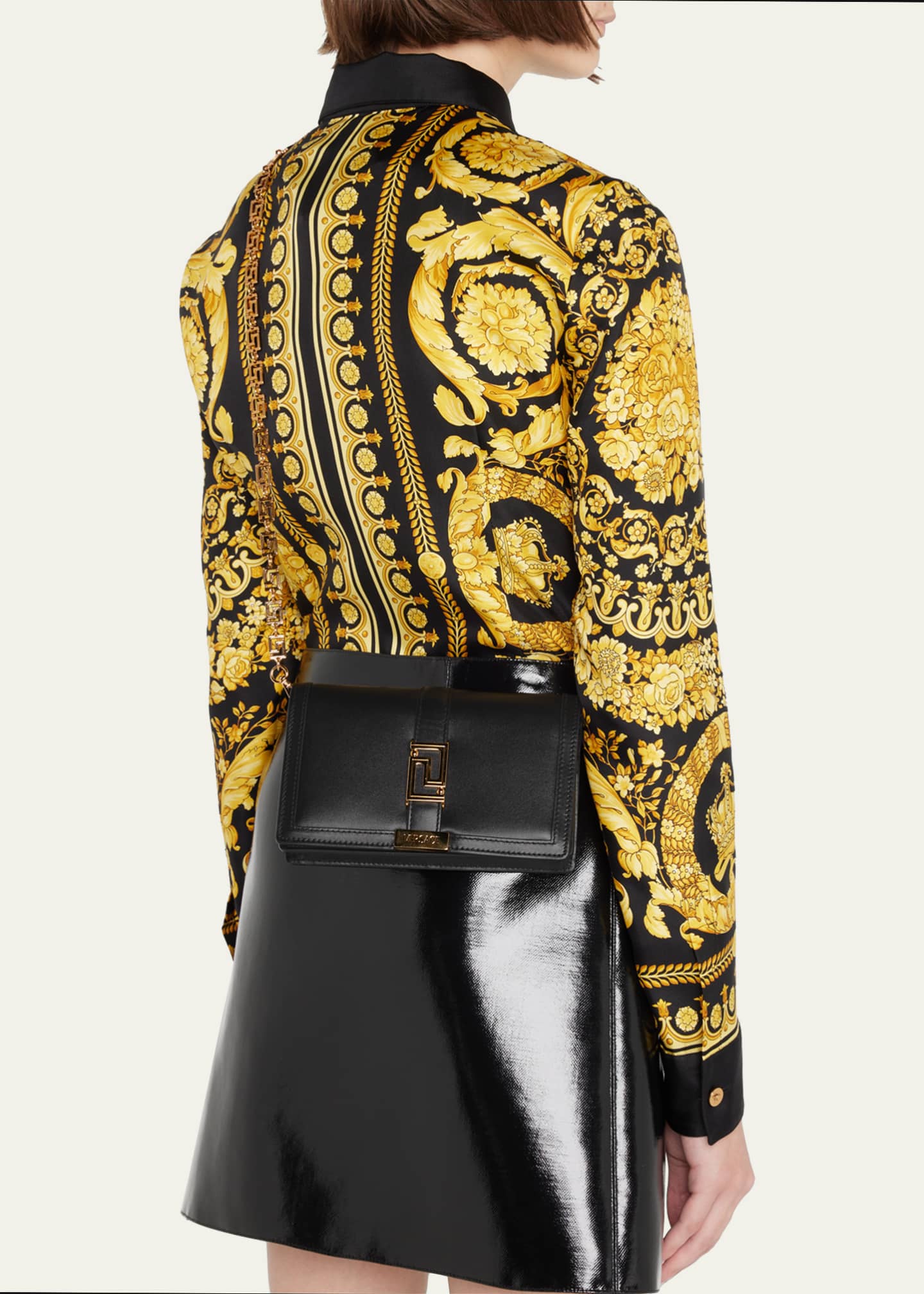 Versace wallet on chain hot sale