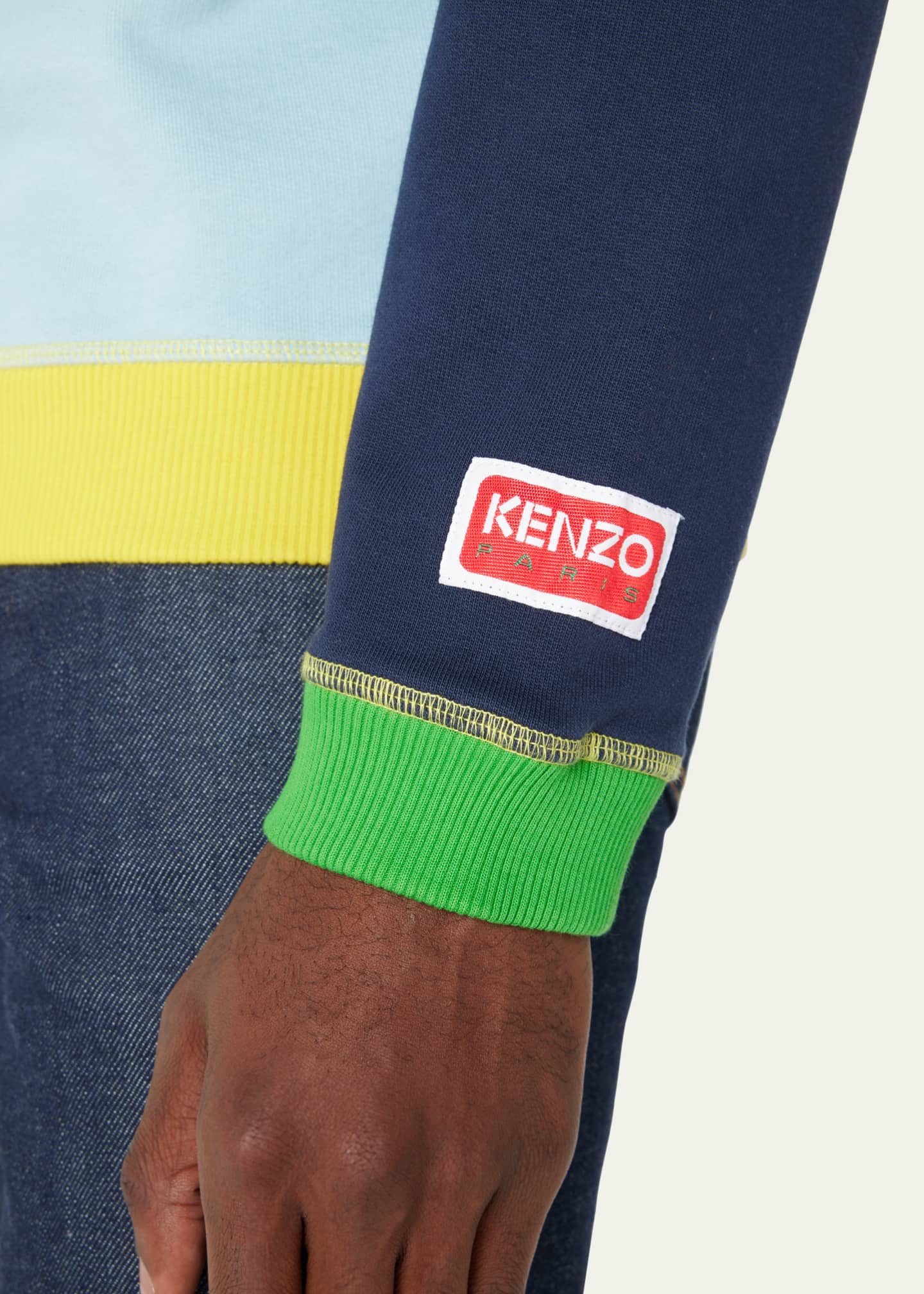 Kenzo Men s Colorblock Raglan Sweatshirt