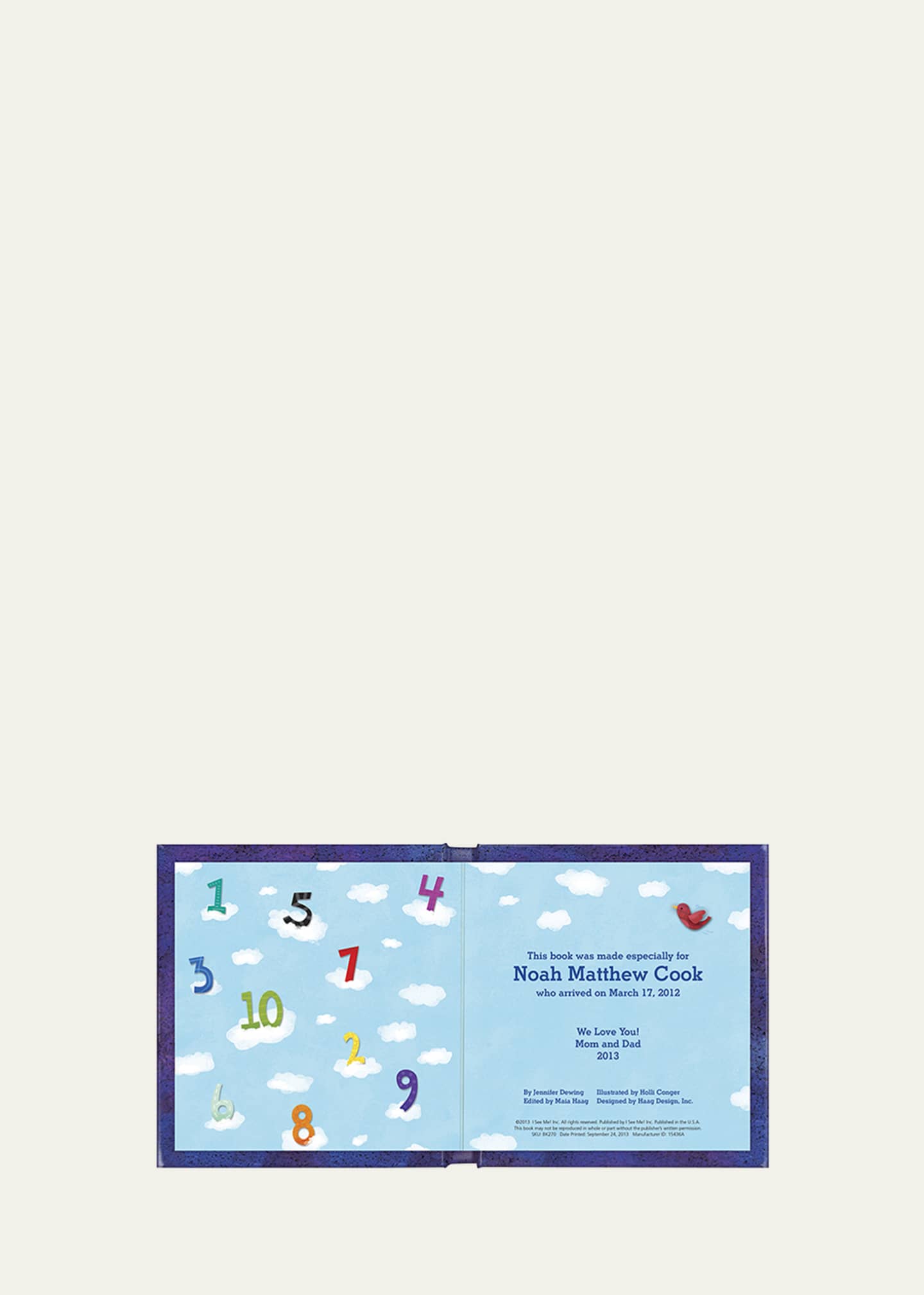 I See Me! 1-2-3 Blast Off Books by Maia Haag, Personalized Image 2 of 2